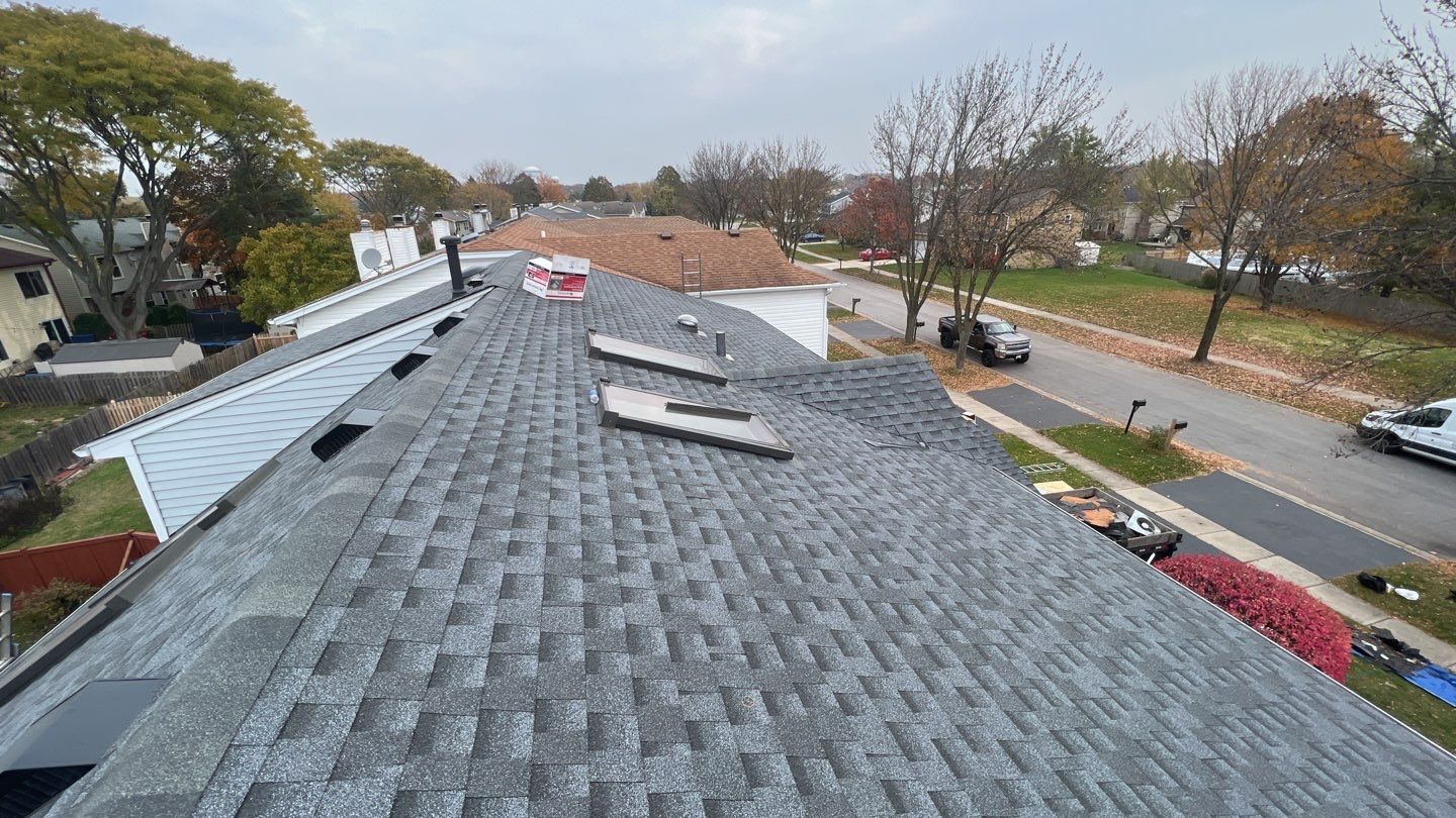 Multi-family unit roof replacement. using GAF Timberline HDZ by Pro Home Services Inc