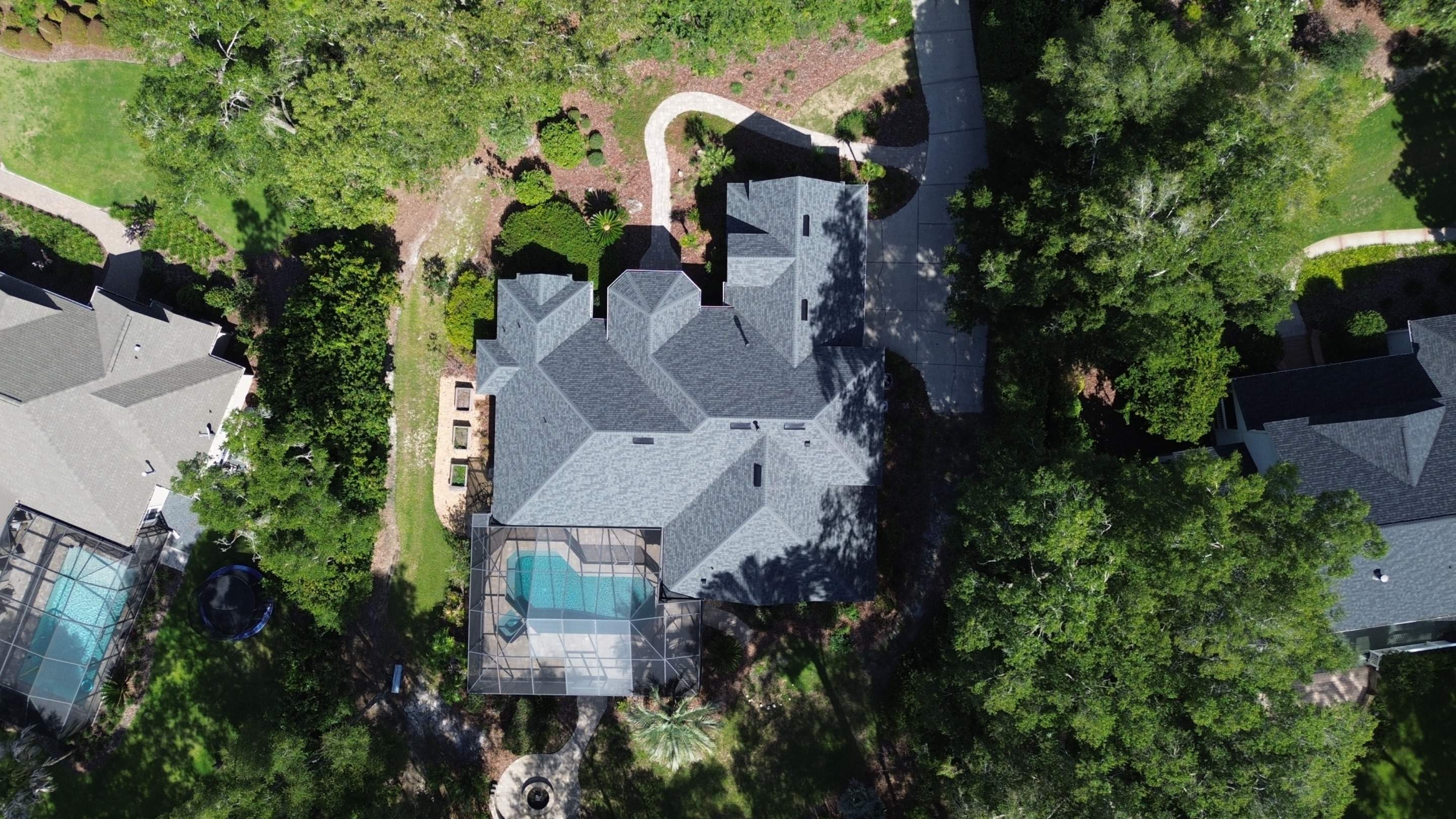 Large Gainesville Reroof Done in One Day by Brehm Roofing