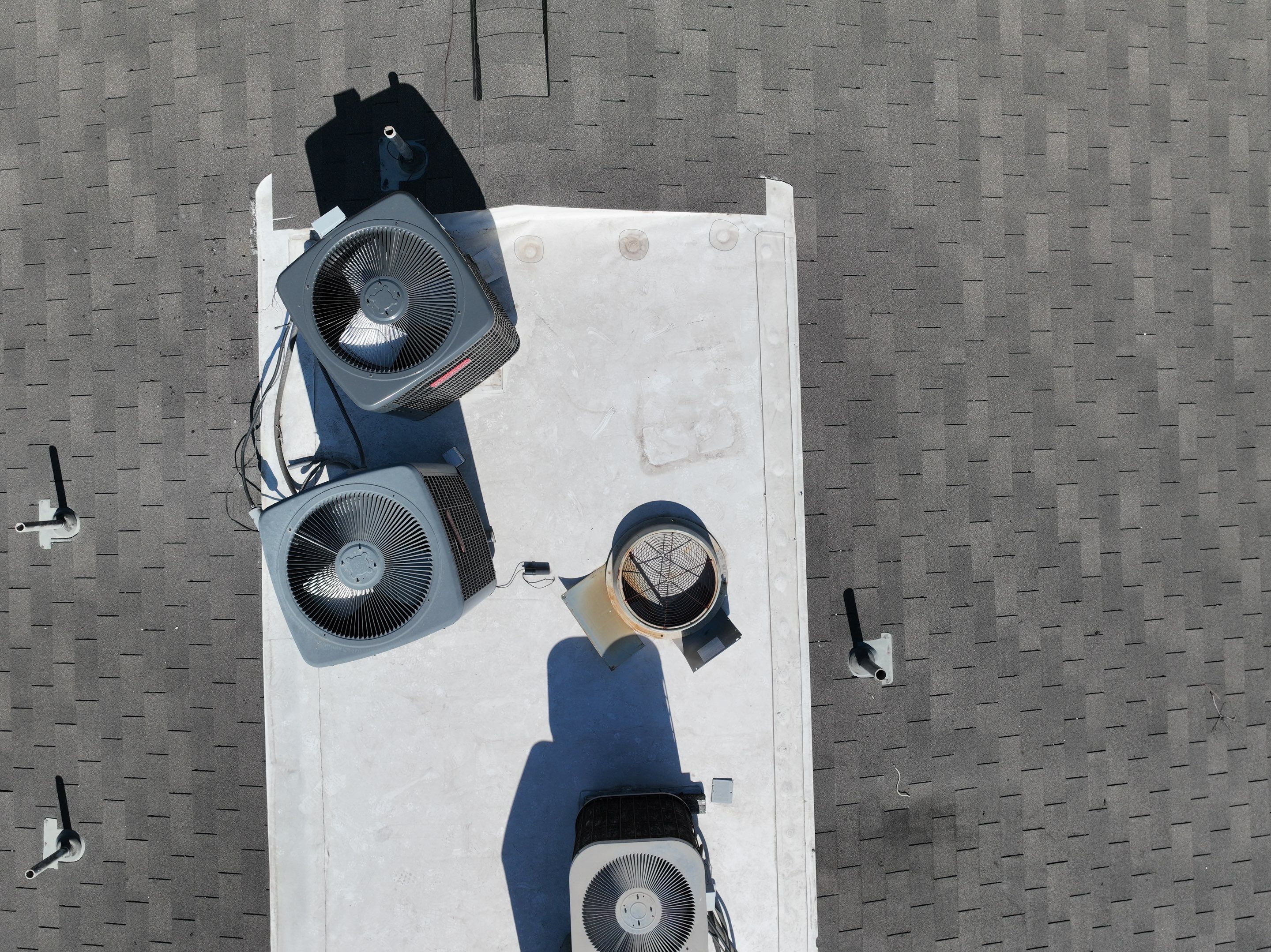 Commercial Roof Inspection using Drone Inspection by Premier Roofing and Contracting