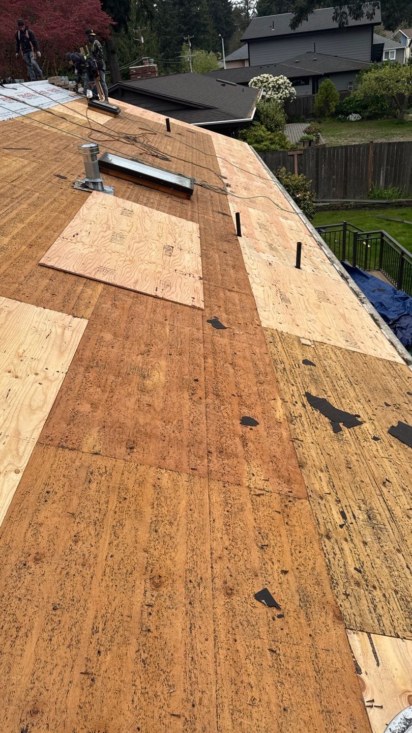 Residential Roofing Installation using GAF UHDZ Shingles by Roofing Formula LLC