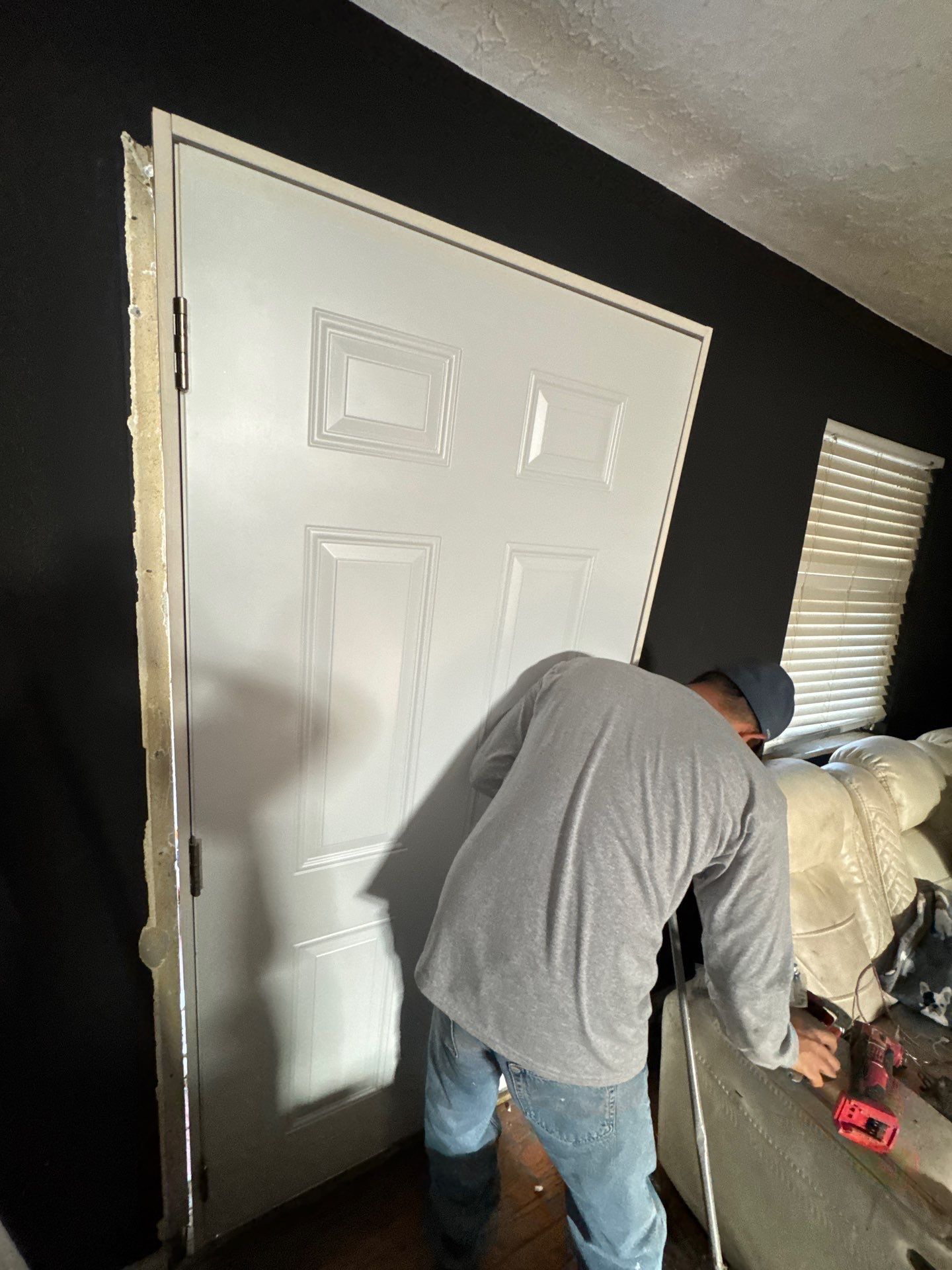 Exterior Prehung Door Replacement by The PG Handyman