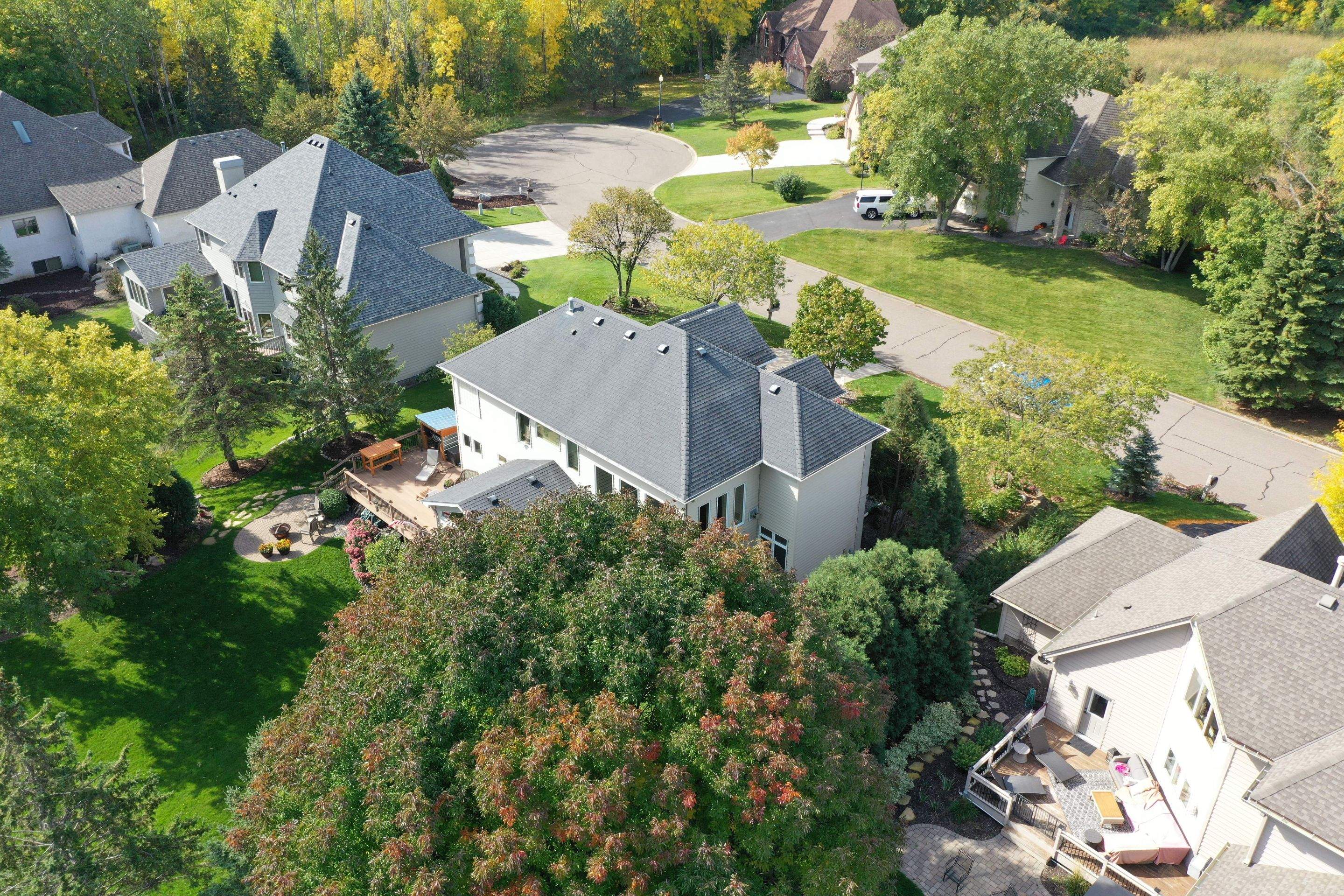 Residential Roofing Installation using Certainteed Landmark Moire Black by MODERN EXTERIOR SYSTEMS