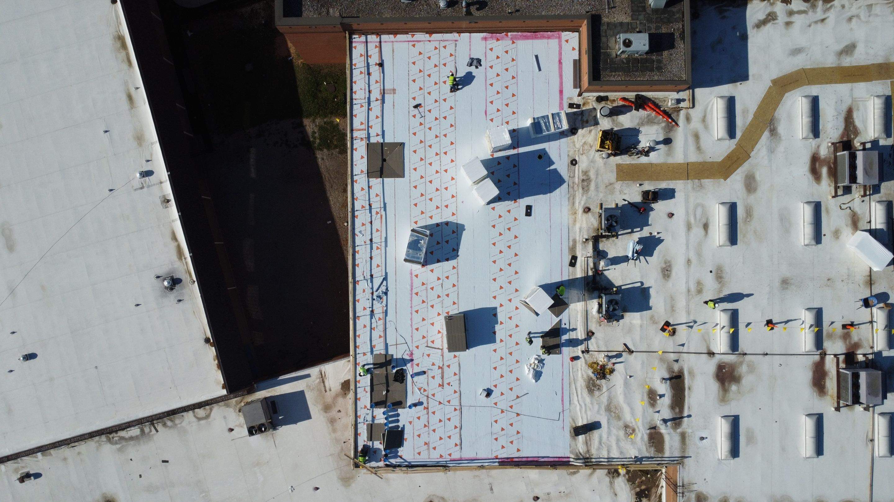 Project in High Point by Allied Roofing Company Incorporated