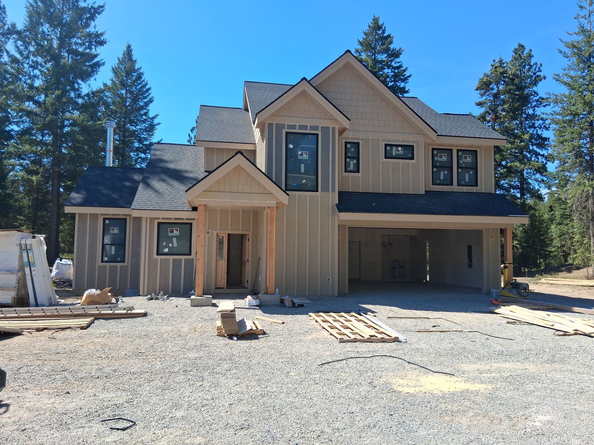 Athol Custom Home by Coeur D Alene Painting Group