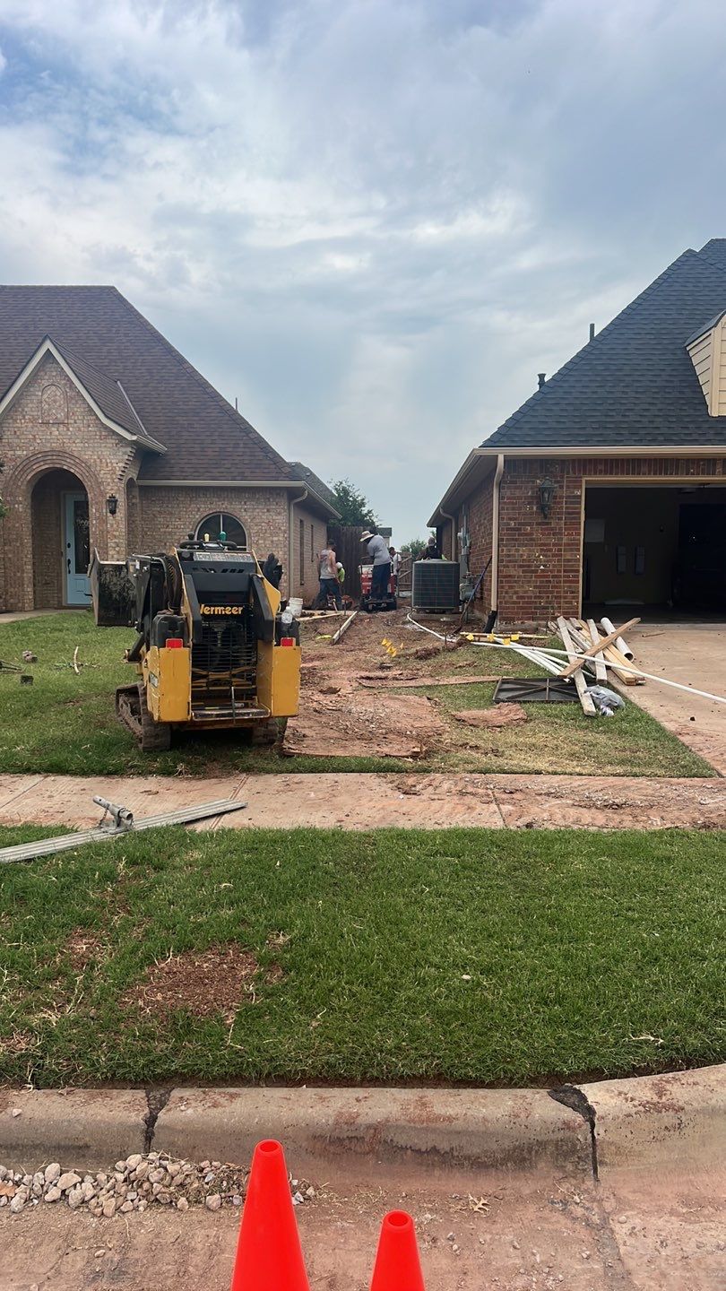 Concrete and Drainage using Concrete by Clays Services Inc