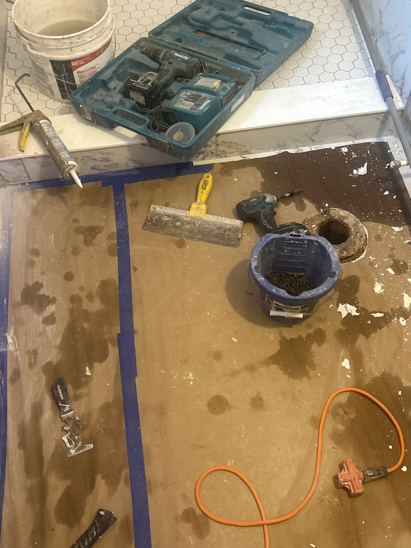 Dual Bathroom Makeover by urban green energy llc