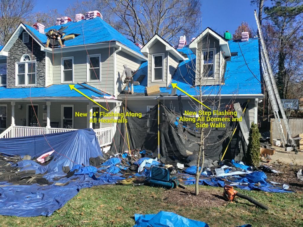 Residential Roofing Installation using Owens Corning by Inspector Roofing and Restoration
