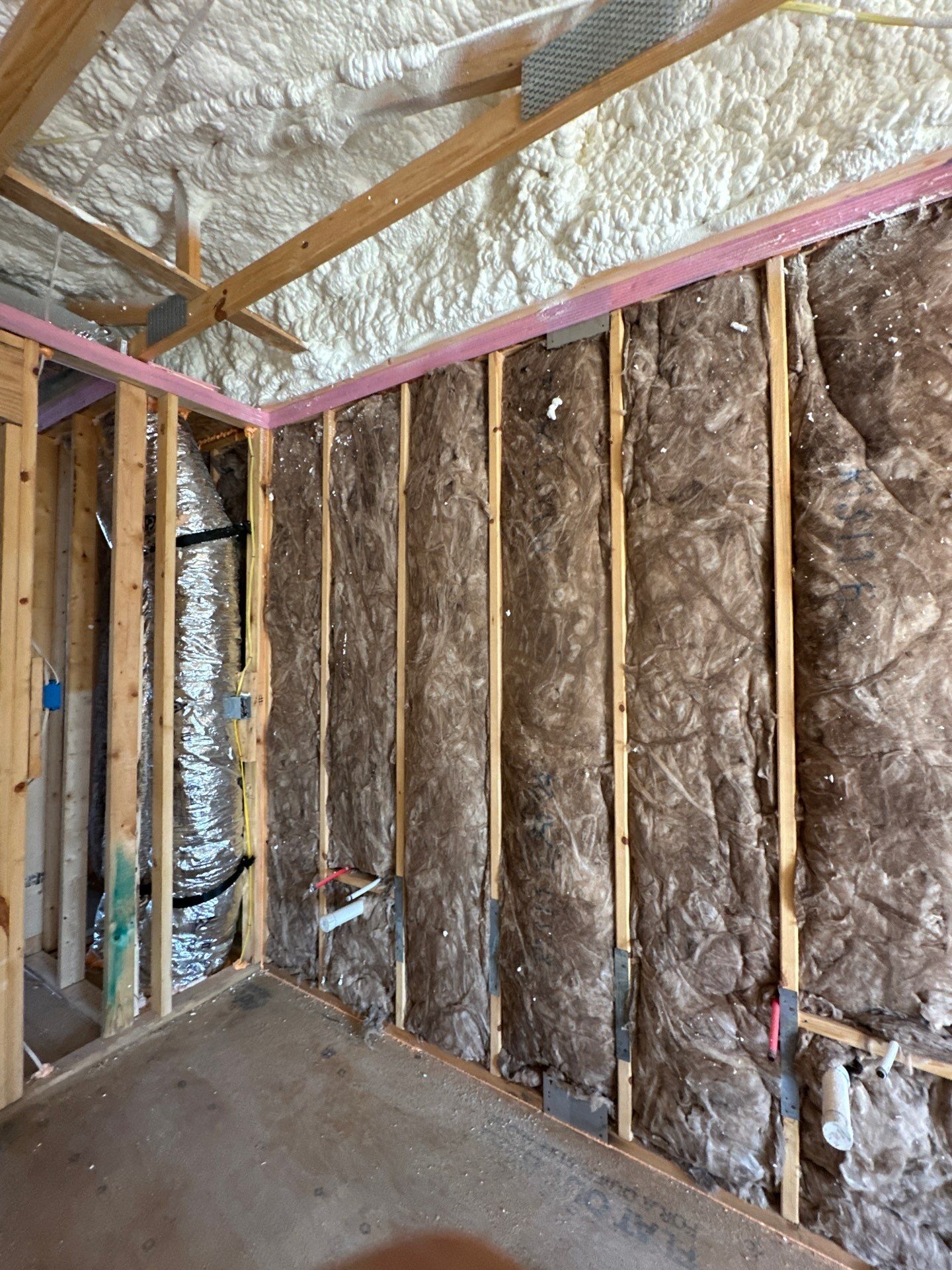 Batt/ Spray foam insulation by Apex Insulation Solutions