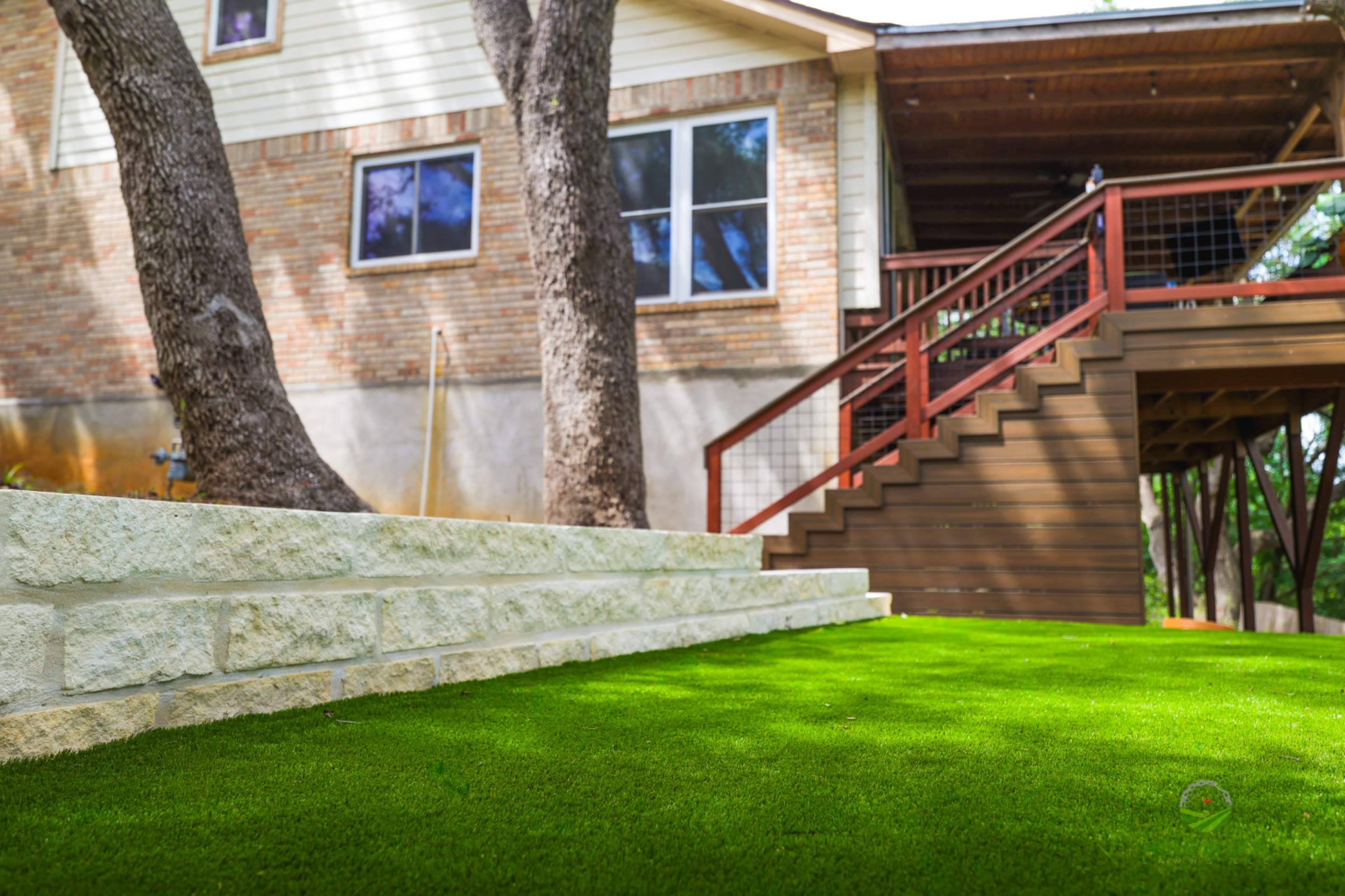 Fall Creek, San Antonio TX by Hole In One Lawns, LLC