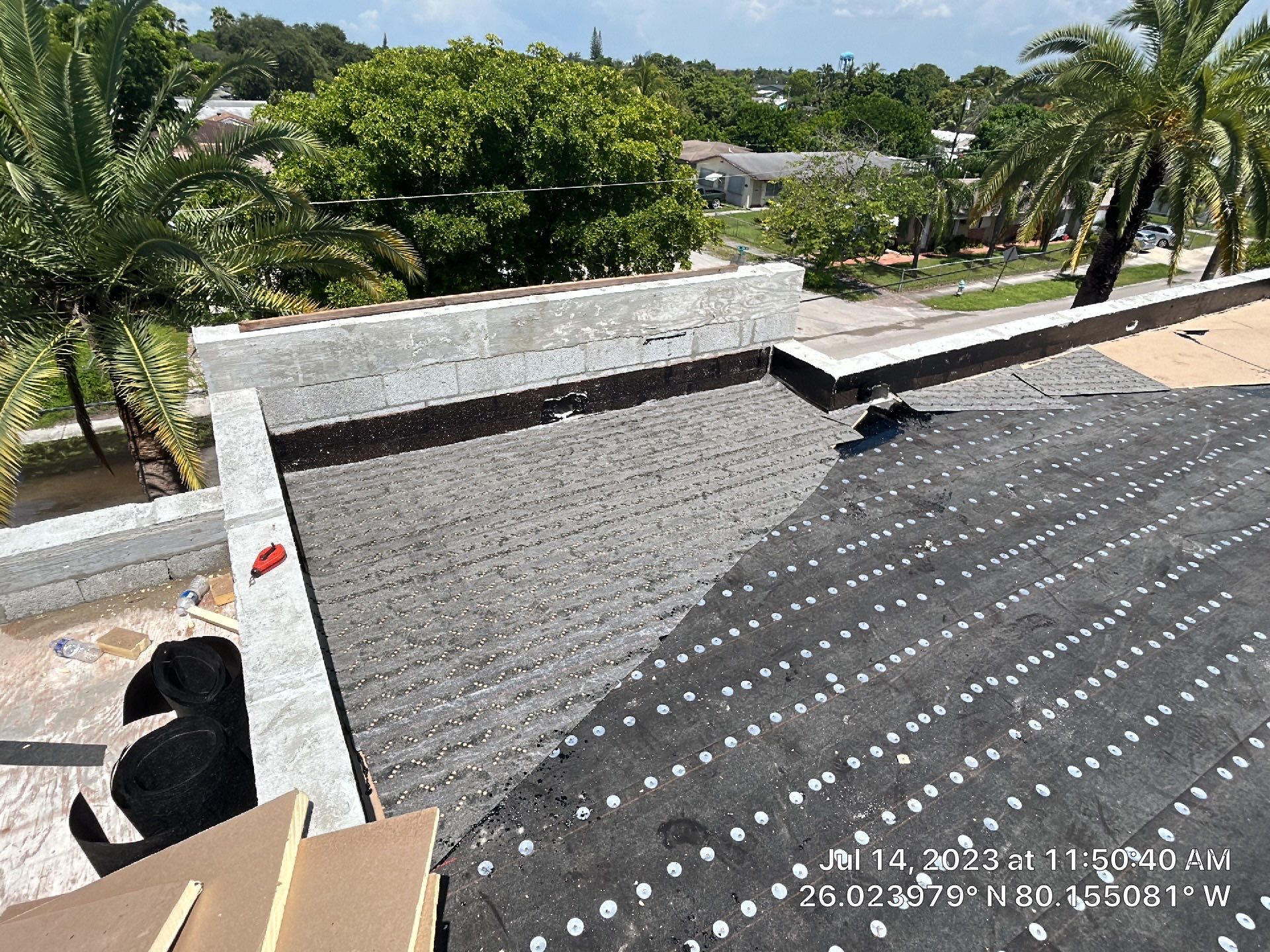 Residential New Construction Roof Installation by Earl W. Johnston Roofing 