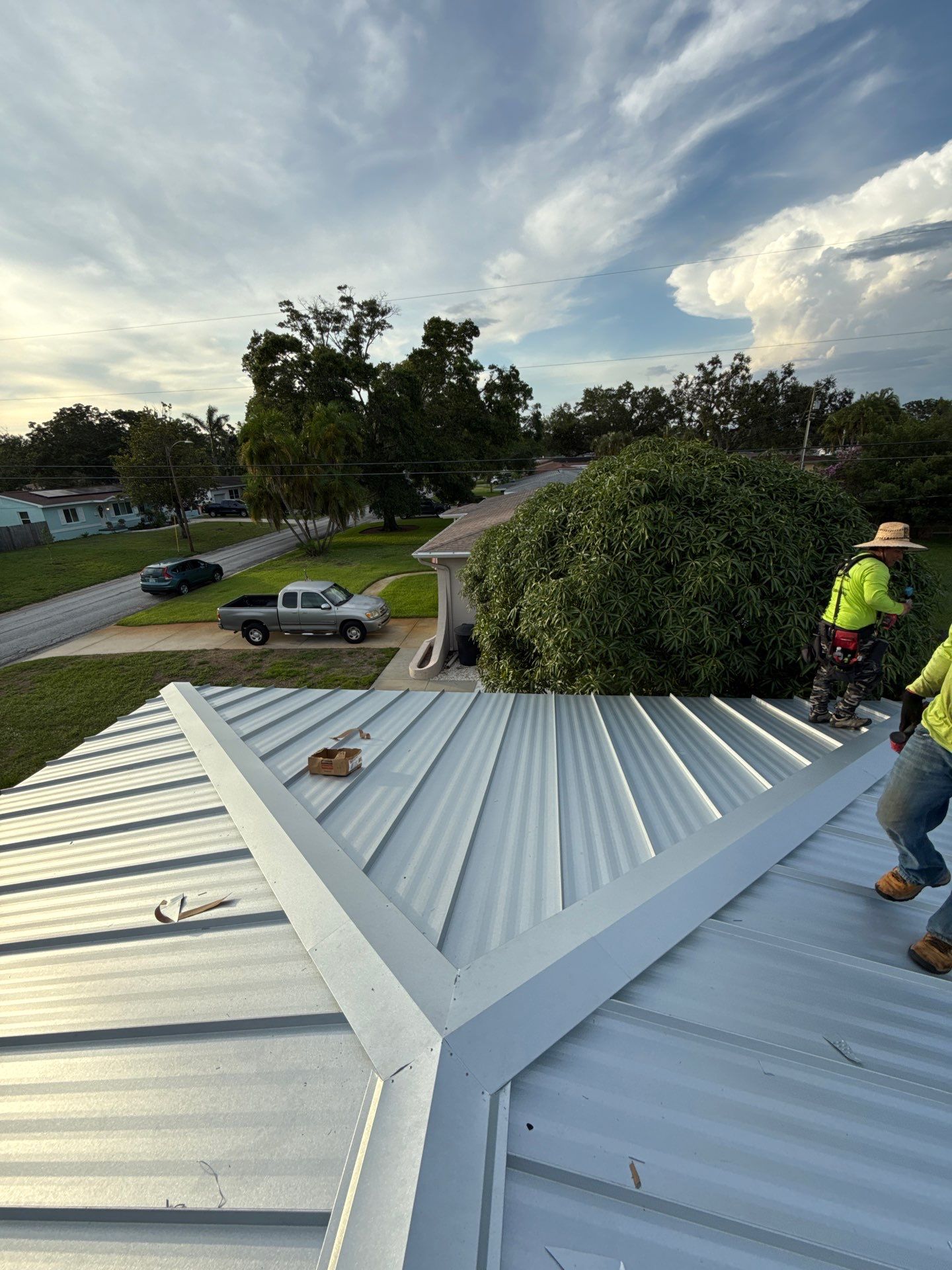 Project in St. Petersburg 33713 by Mitchell Roofing Company LLC 