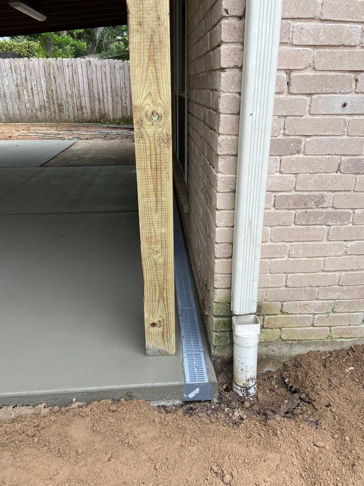 Bye-Bye Flooding! Mr. Dontaye's Back Patio & Drainage Overhaul π§π by Texas Urban Elements