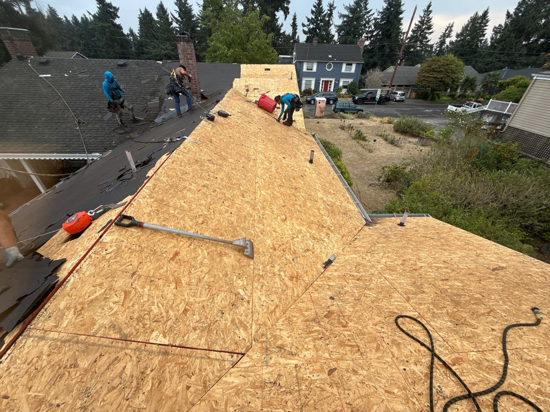 Project in Portland by Tom Leach Roofing