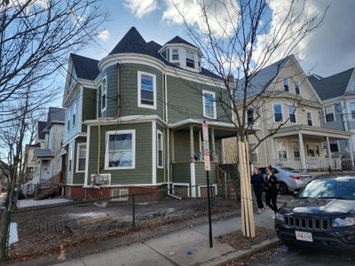 New Fibercement siding