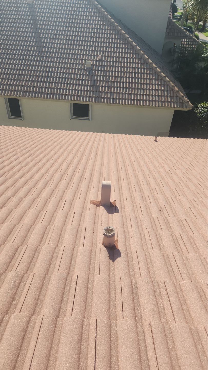 Concrete Tile Roof Repair and Sheathing Replacement in Boynton Beach by Aastro Roofing