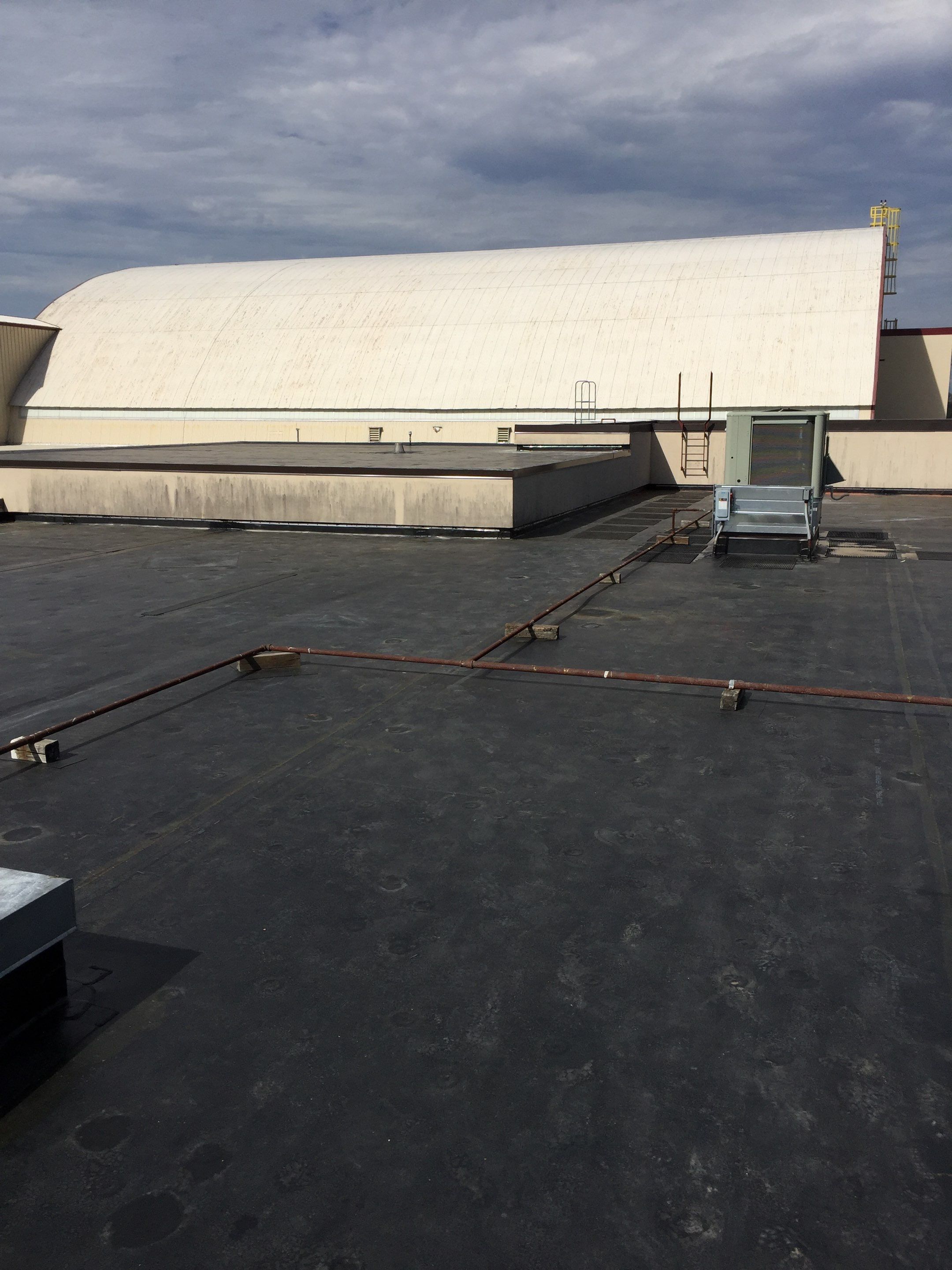 Commercial Rubber Roofing  using Carlisle Rubber Roofing System by Secure Construction Company Inc
