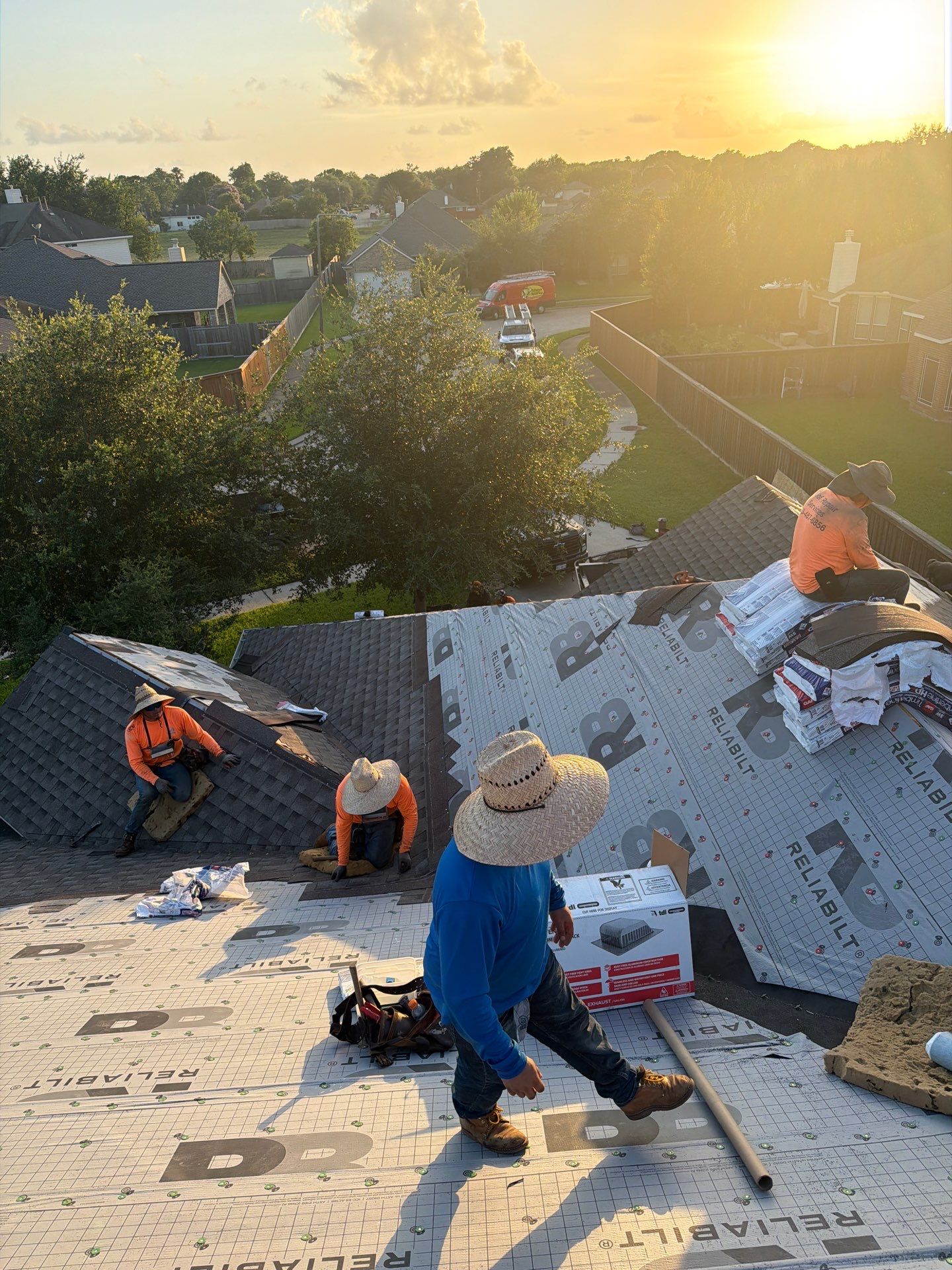Roof Replacement in Dickinson TX by Roof Repair Company