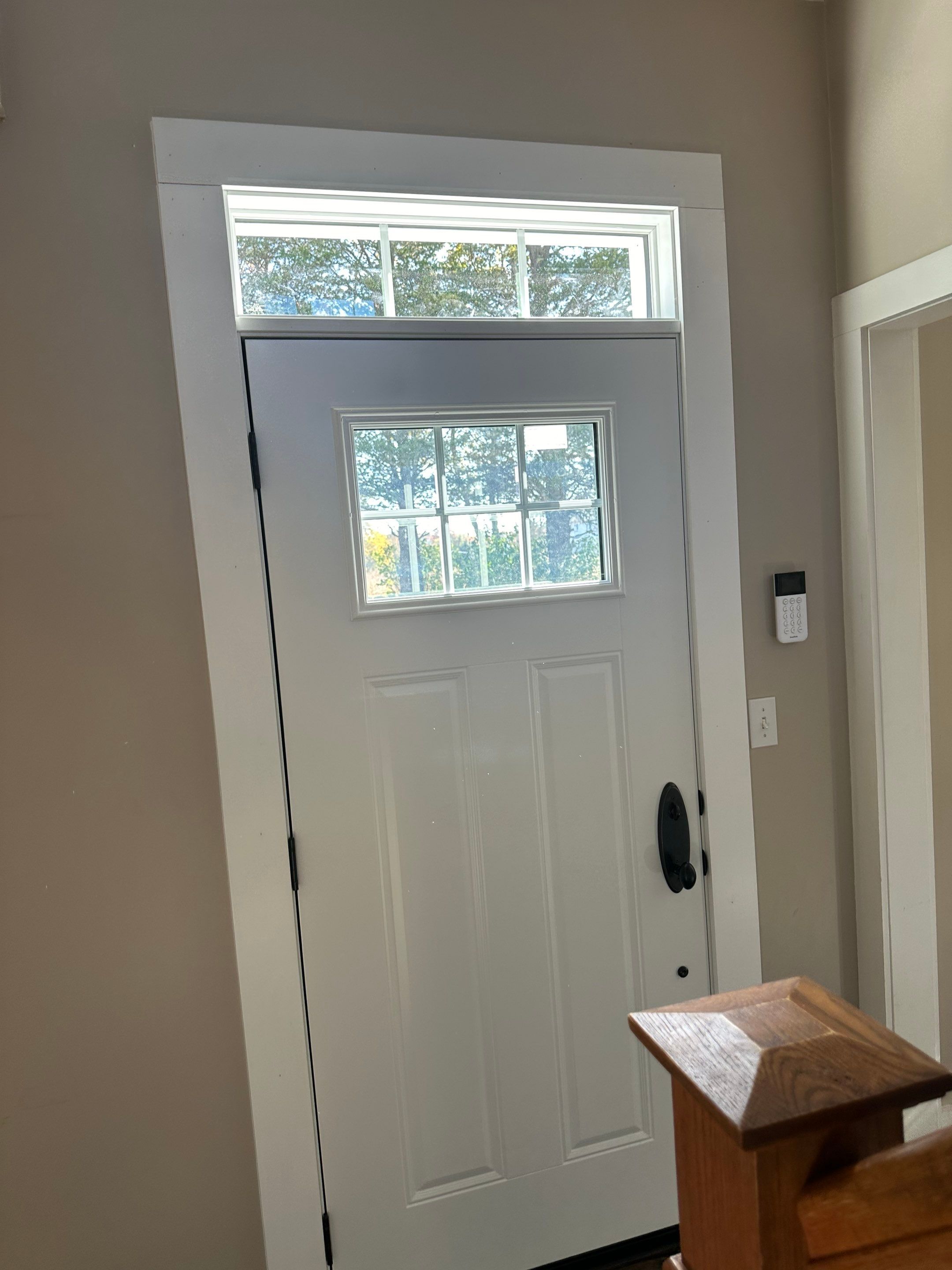 Front Door Installation in Preston, CT  by Yankee Home Improvement