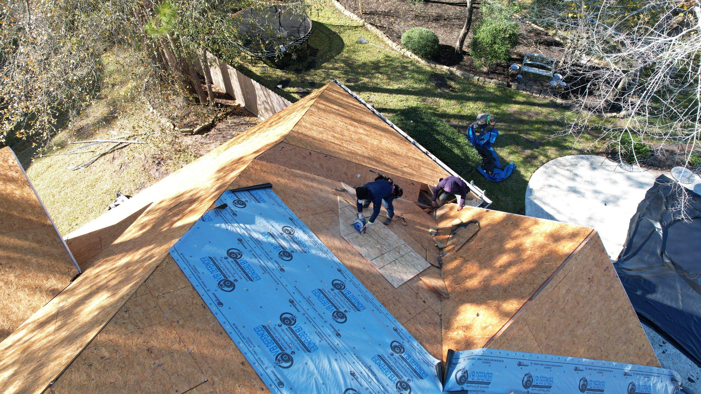 GAF Timberline Roof with Ridge Vent — Spring, TX by PL Roofing & SB Roofing, LLC.
