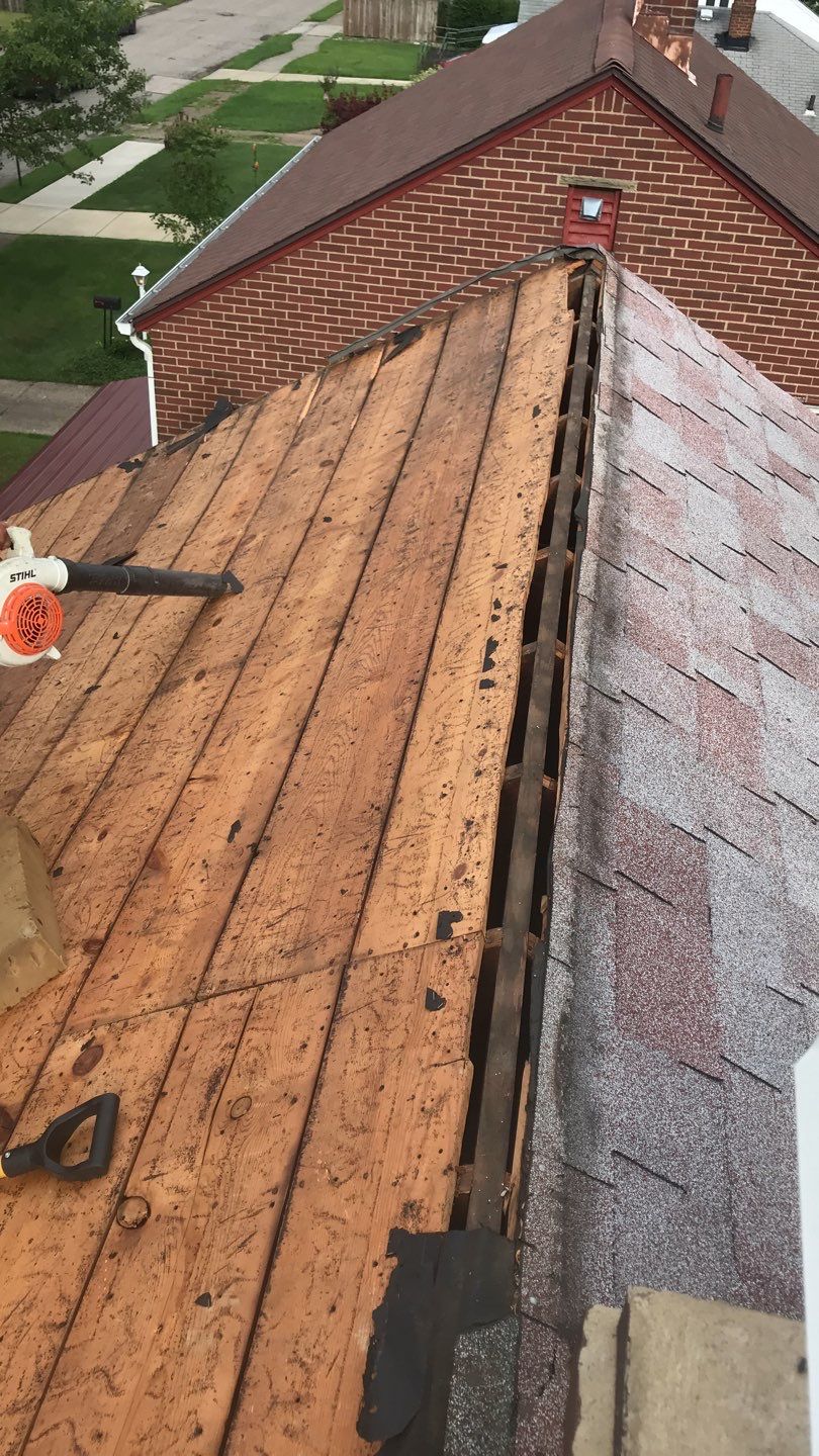 Residential Roof Replacement using Owens Corning Duration, Colonial Slate by Absolute Roofing and Construction