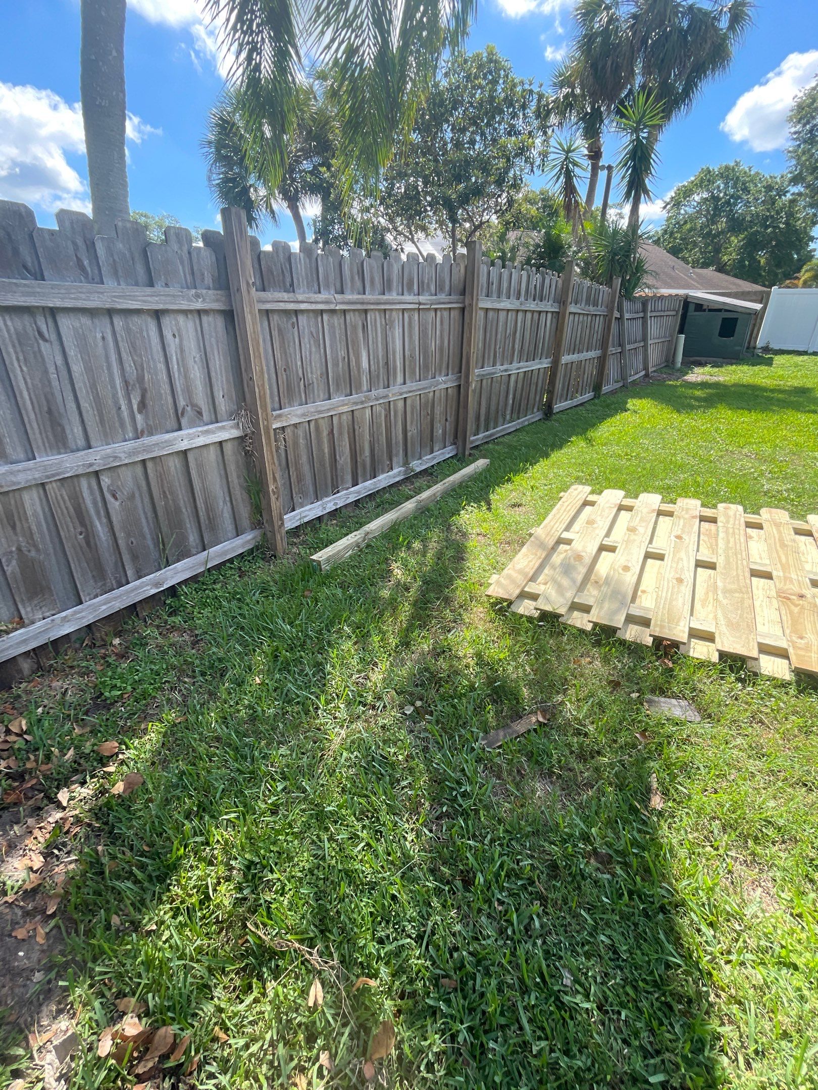 Sarasota, FL 6ft. Tall Treated Board on Board Privacy Fence by Asap fence and gates, LLC