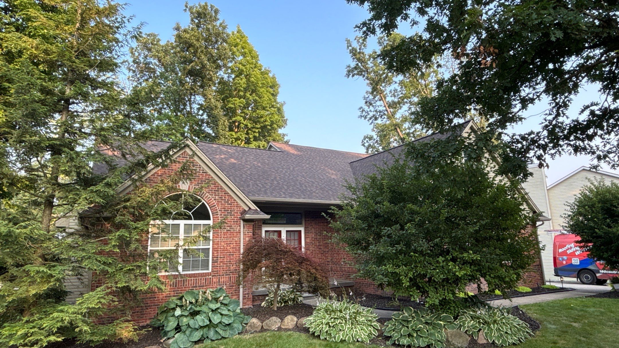 Roof Replacement using CertainTeed Landmark Max Def Shenandoah by 180 Contractors