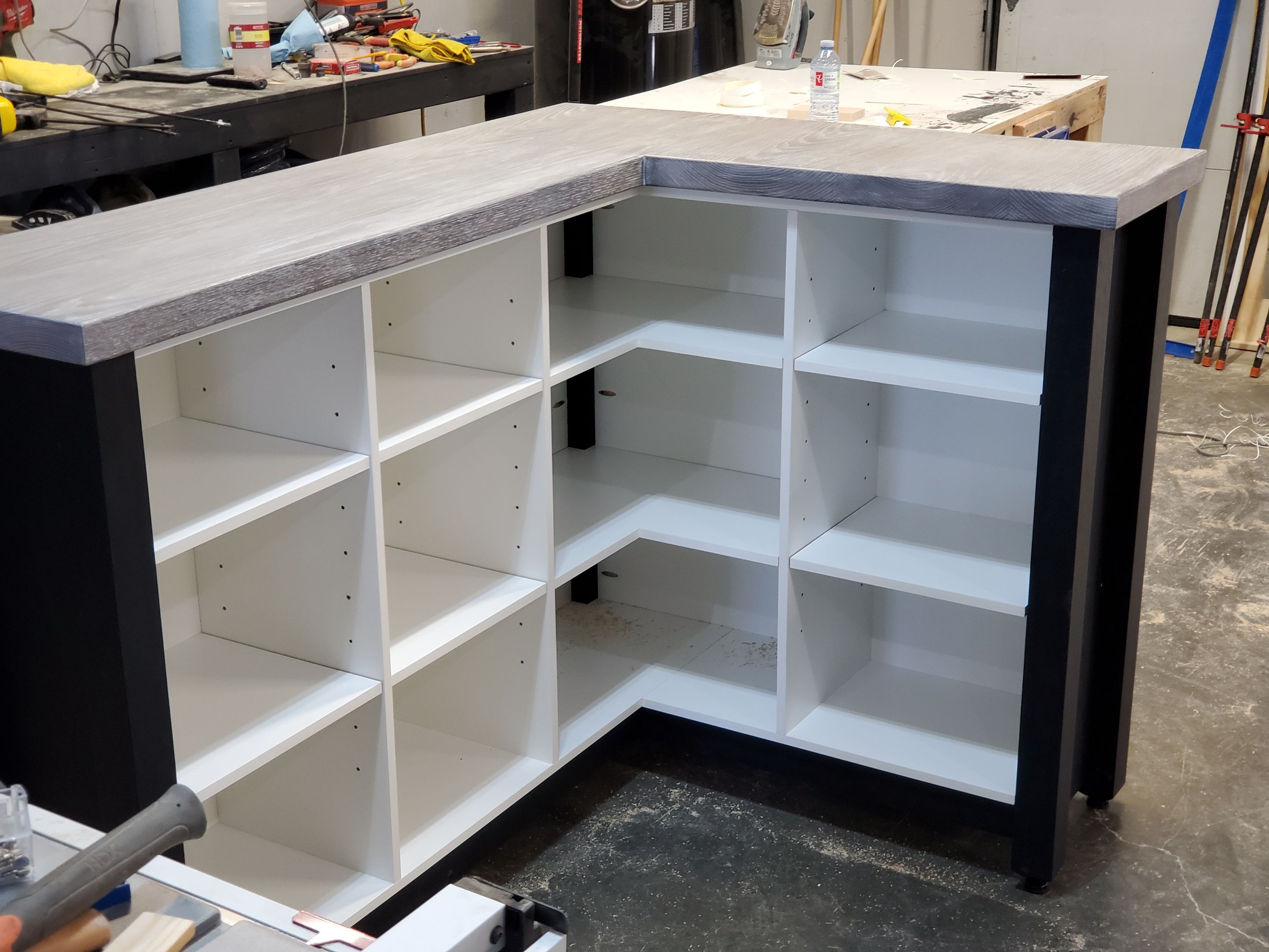 Custom Reception Desk by Impact Construction Sudbury