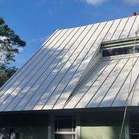 24ga 1.5" Snap-Lock Solar White  by Total Roofing System The Metal Roof Experts