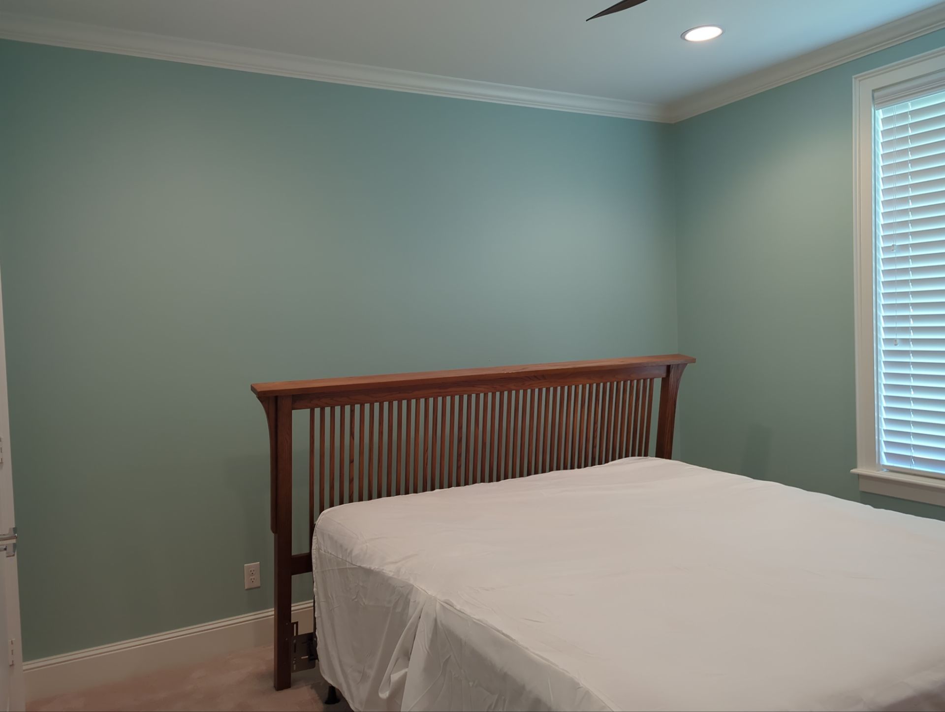 Interior Painting in Tyler, TX | Vivid Blue Rooms & Bathroom Refresh by Quality Coats Painting