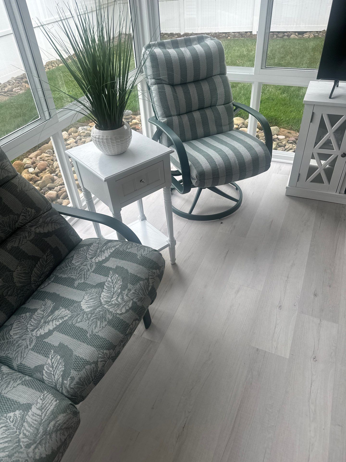 Garage + Sunroom Project in Follansbee by Floors in a Day, Inc