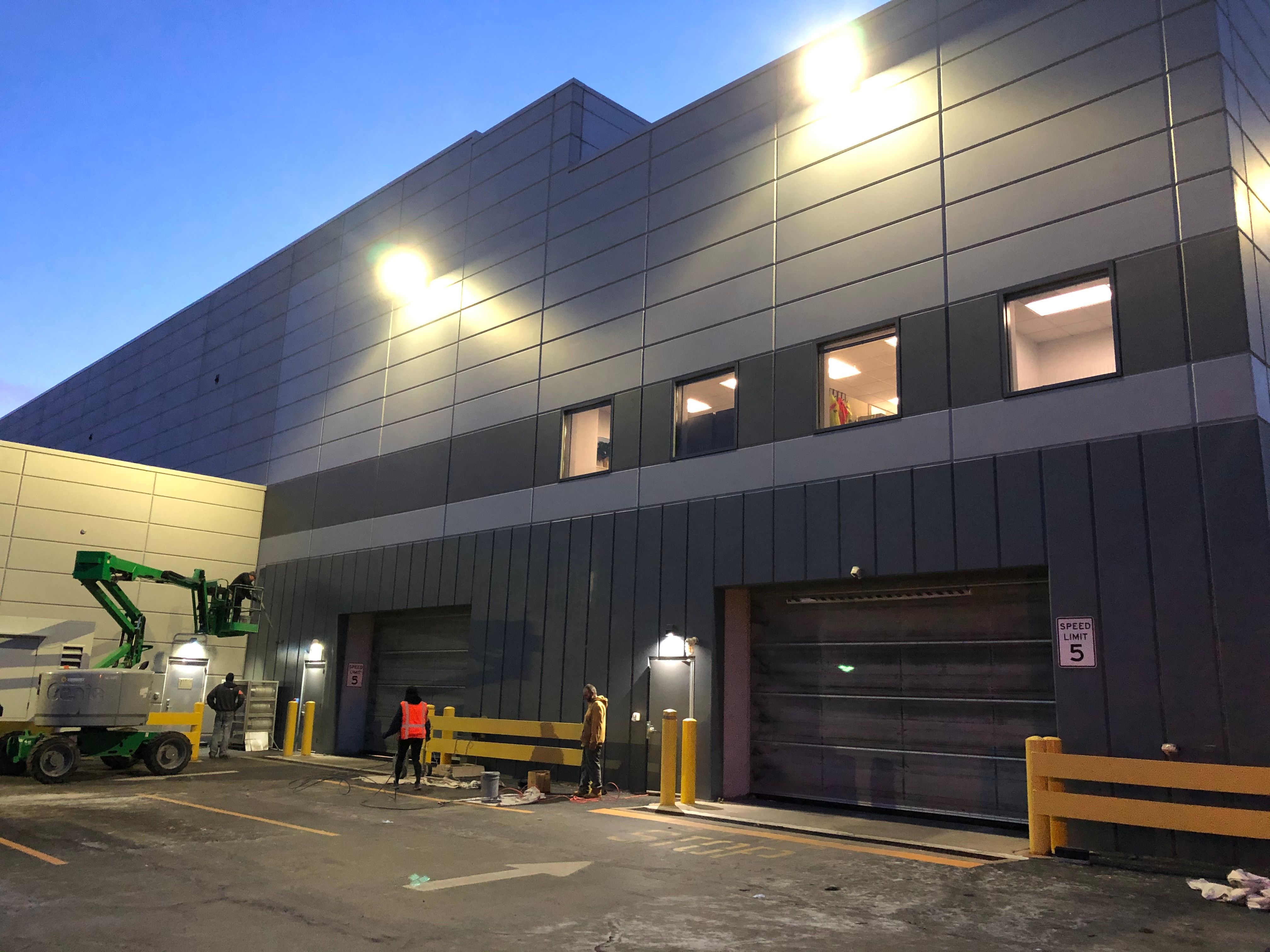Tilt-up Precast Exterior Warehouse Painting by Paint Platoon USA