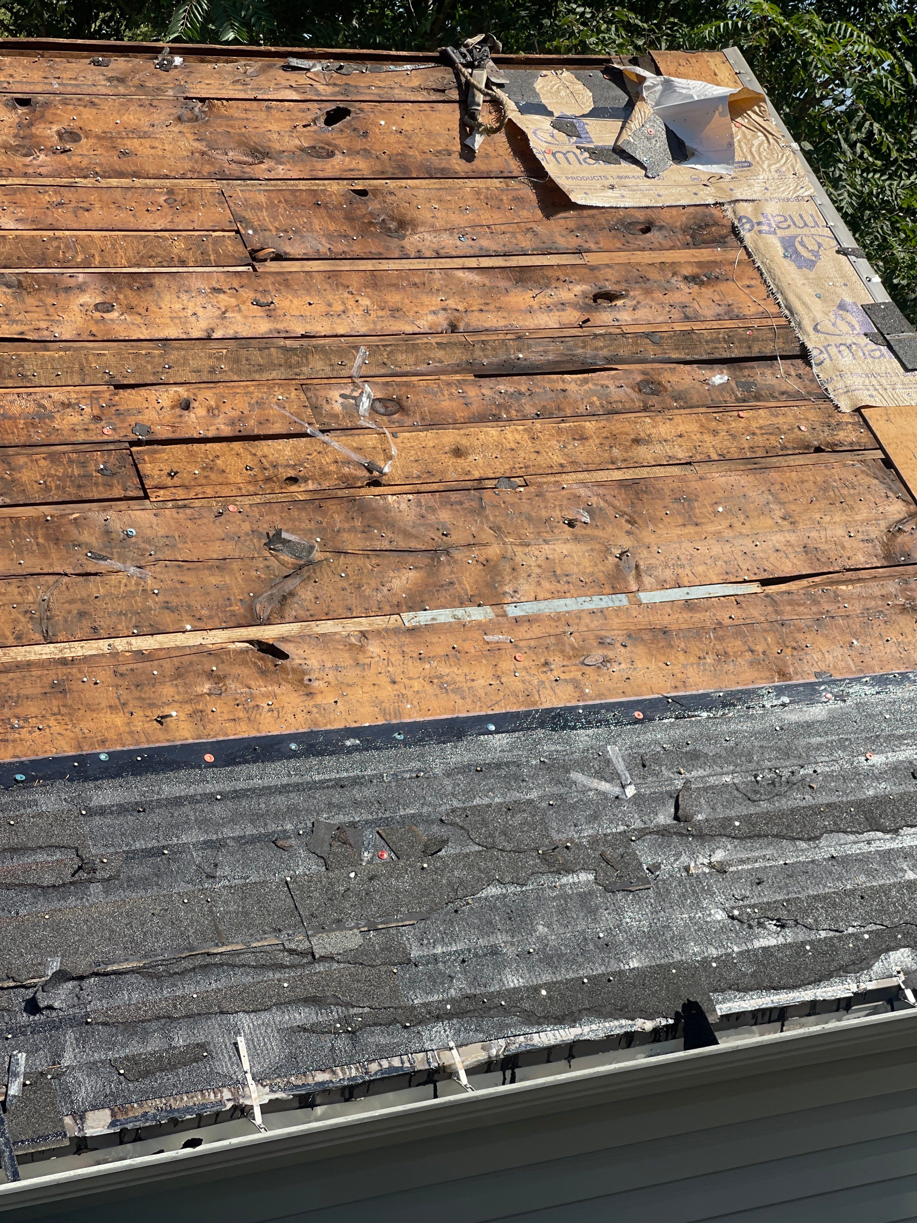 Residential Roofing Installation using Owens Corning Duration Colonial Slate by Lightning Exteriors