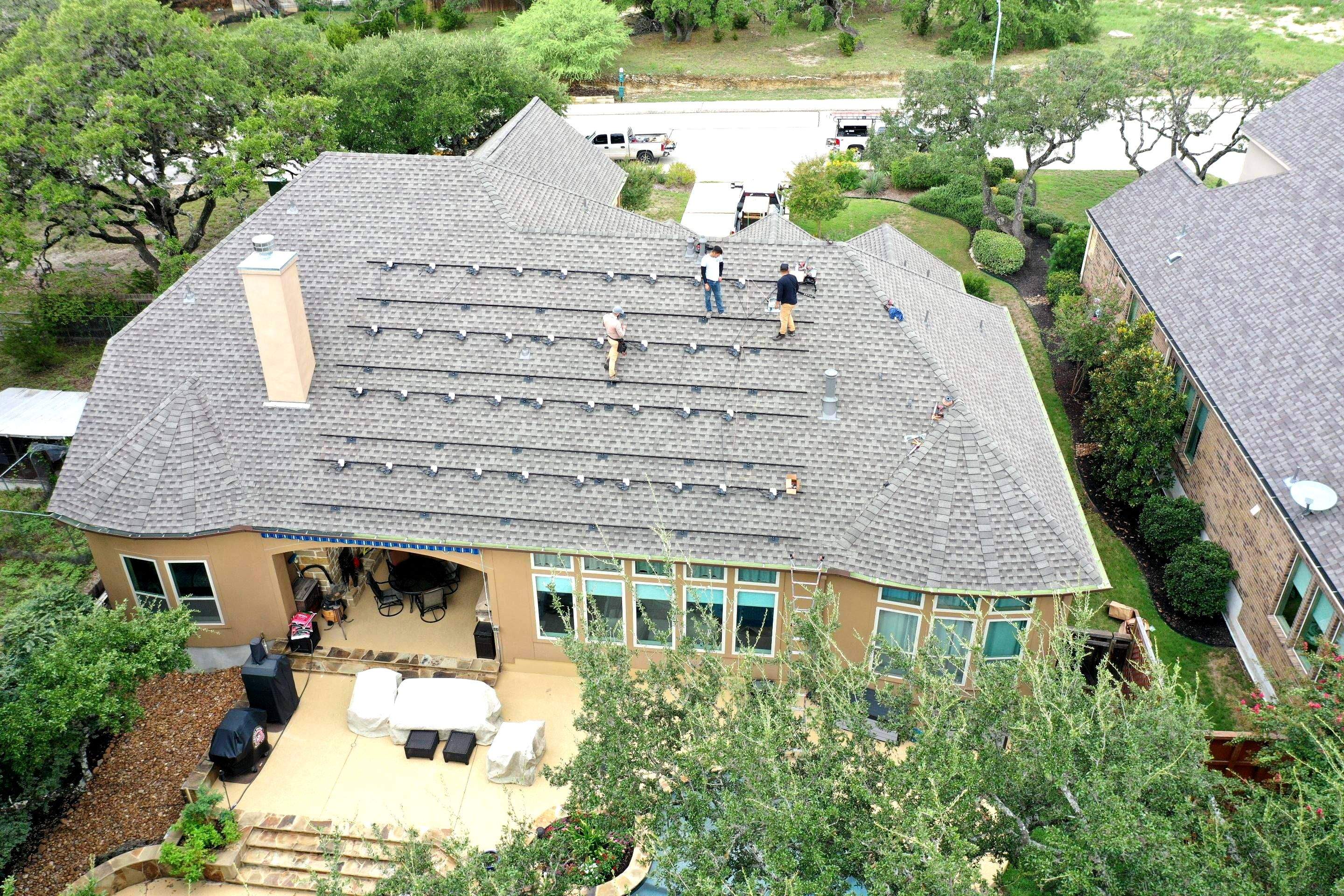 Residential Roof Replacement using GAF Timberline HDZ Architectual Shingles by Premier Roofing and Contracting