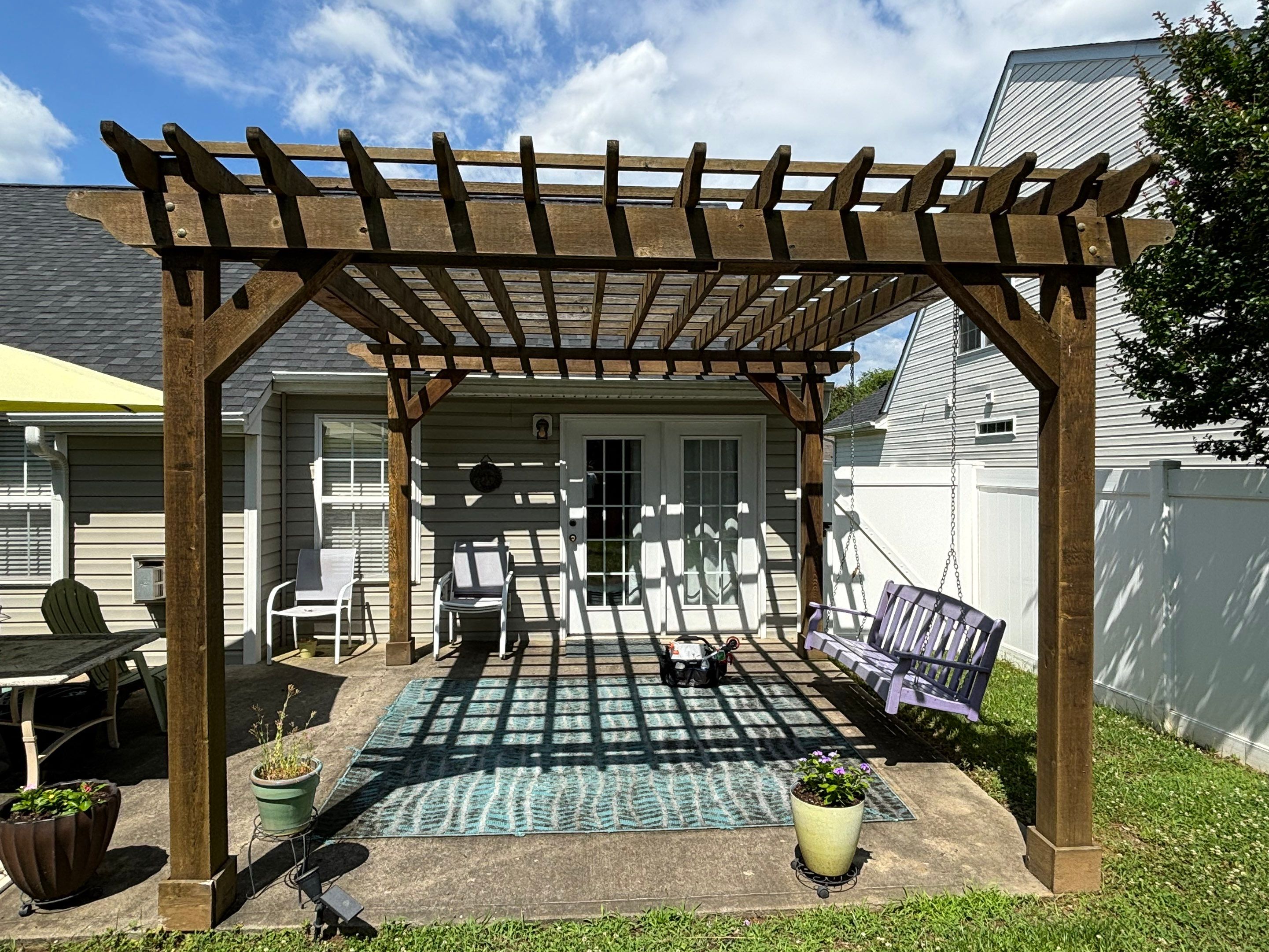 Pergola using Wood Sealant by DuraSeal