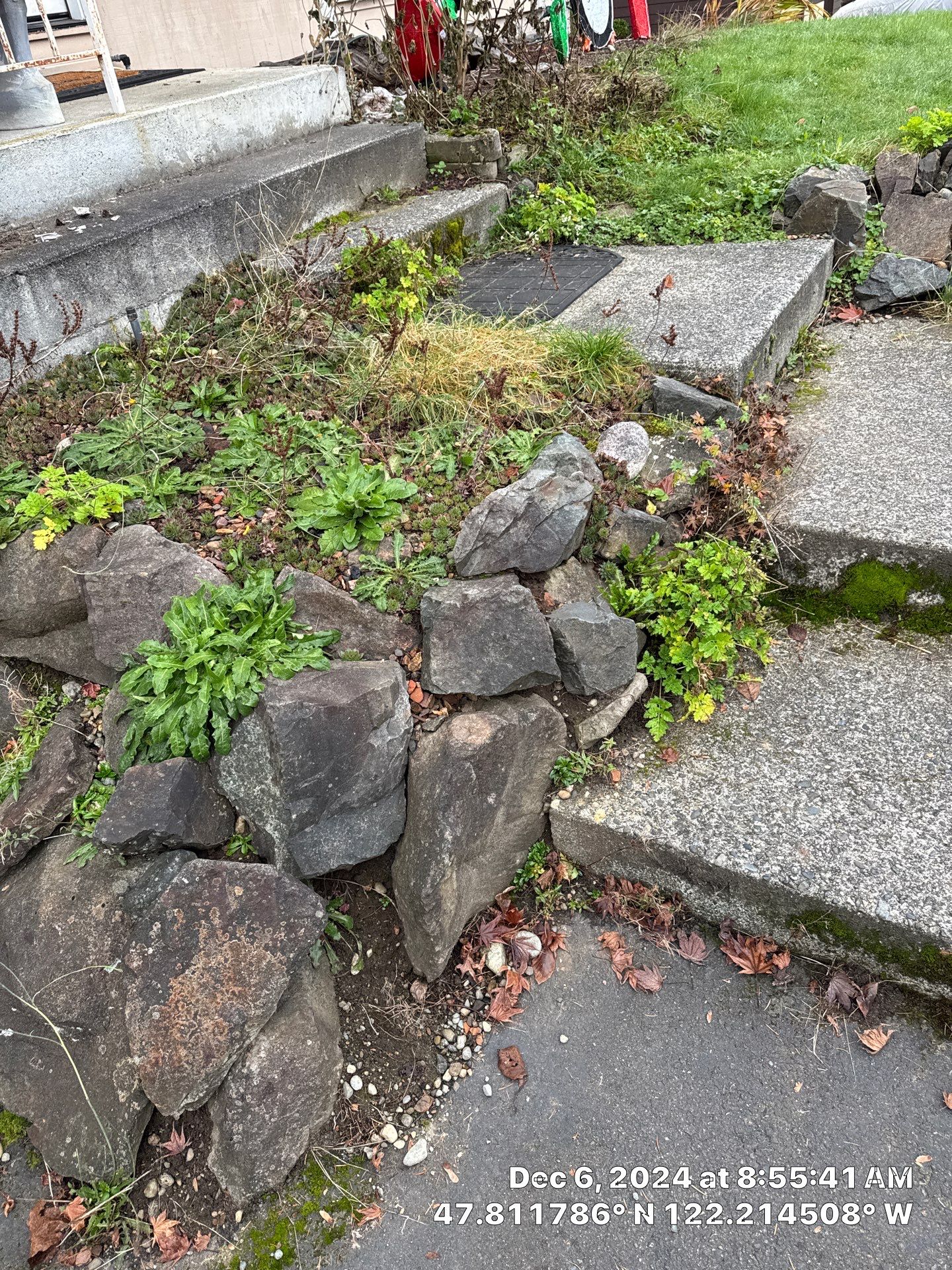 Concrete Front Stair Repair | Bothell  by Jireh Asphalt & Concrete Inc 