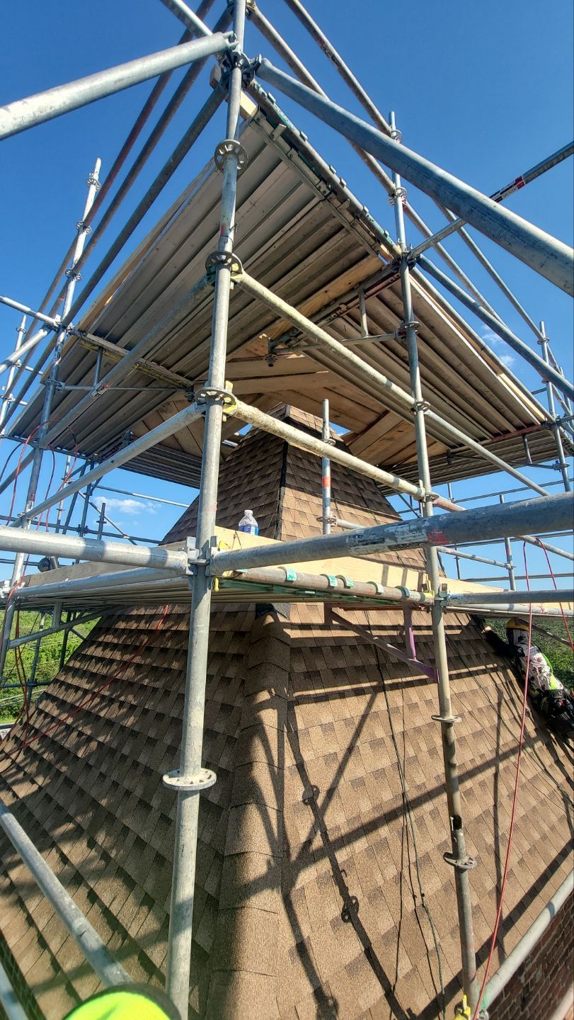 Roof Installation using GAF Timberline HDZ by ExteriorPros