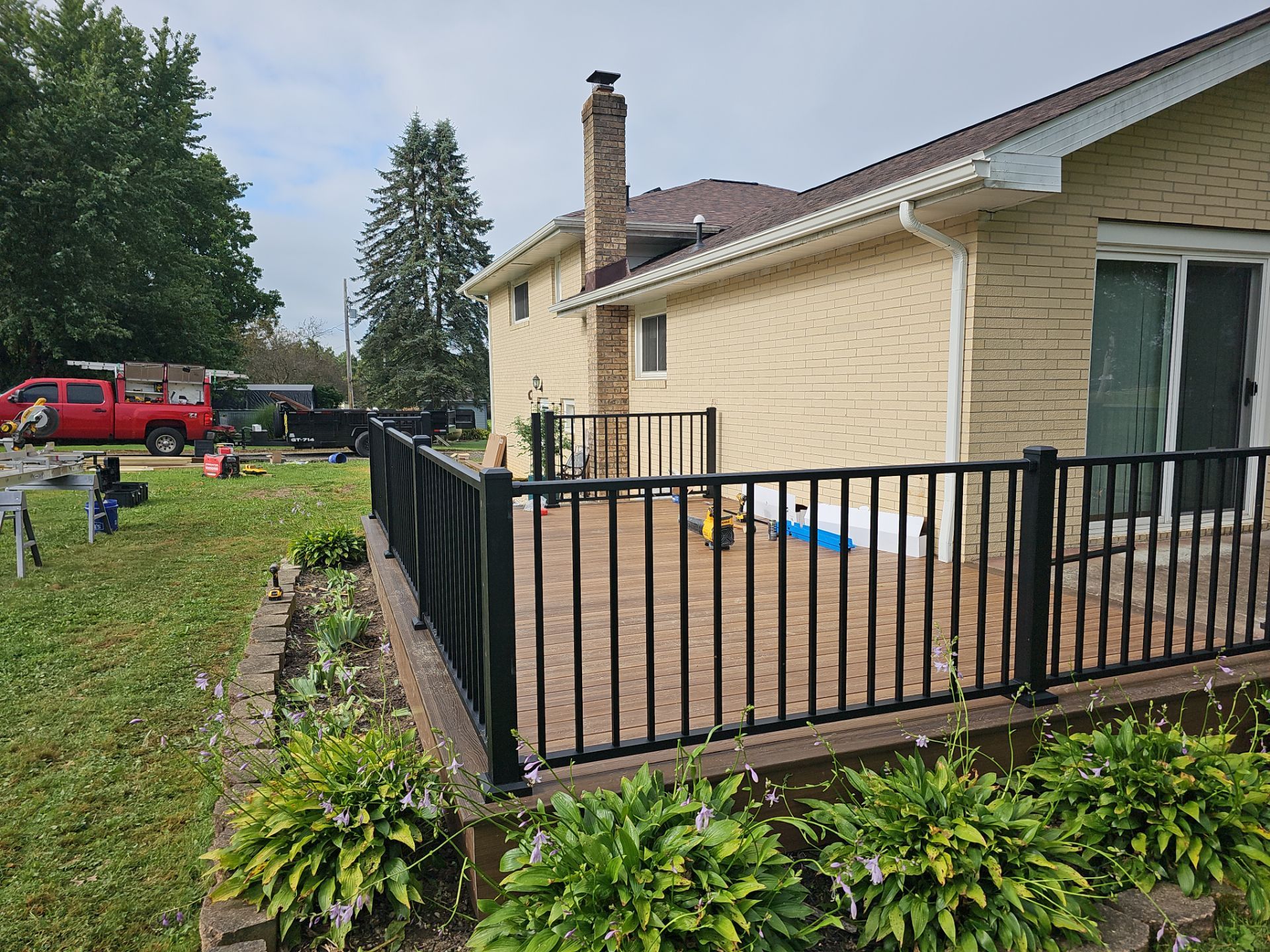 Wooster Ohio Roof and Decking Installation by Pine Ridge Roofing LLC