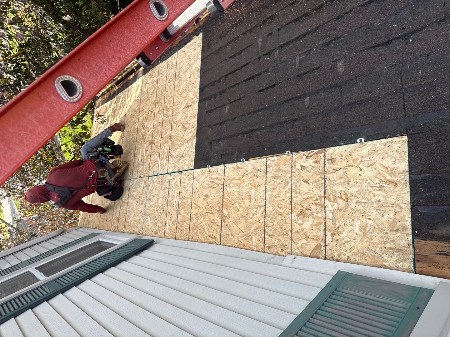 Roof Replacement using Owens Corning Duration Flex by 180 Contractors
