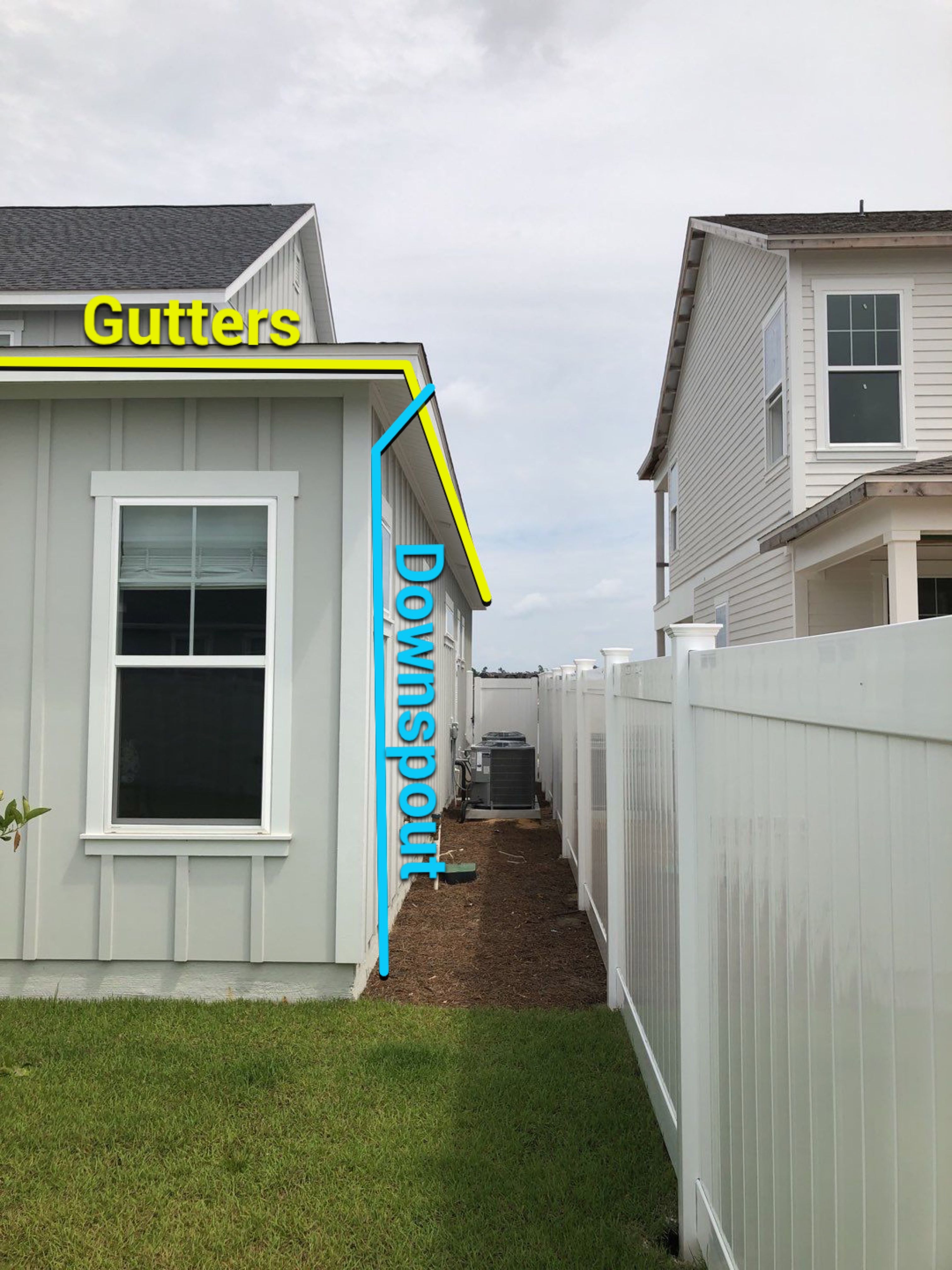 Seamless Gutter Installation using White K-Style Gutters by Gutter Professors