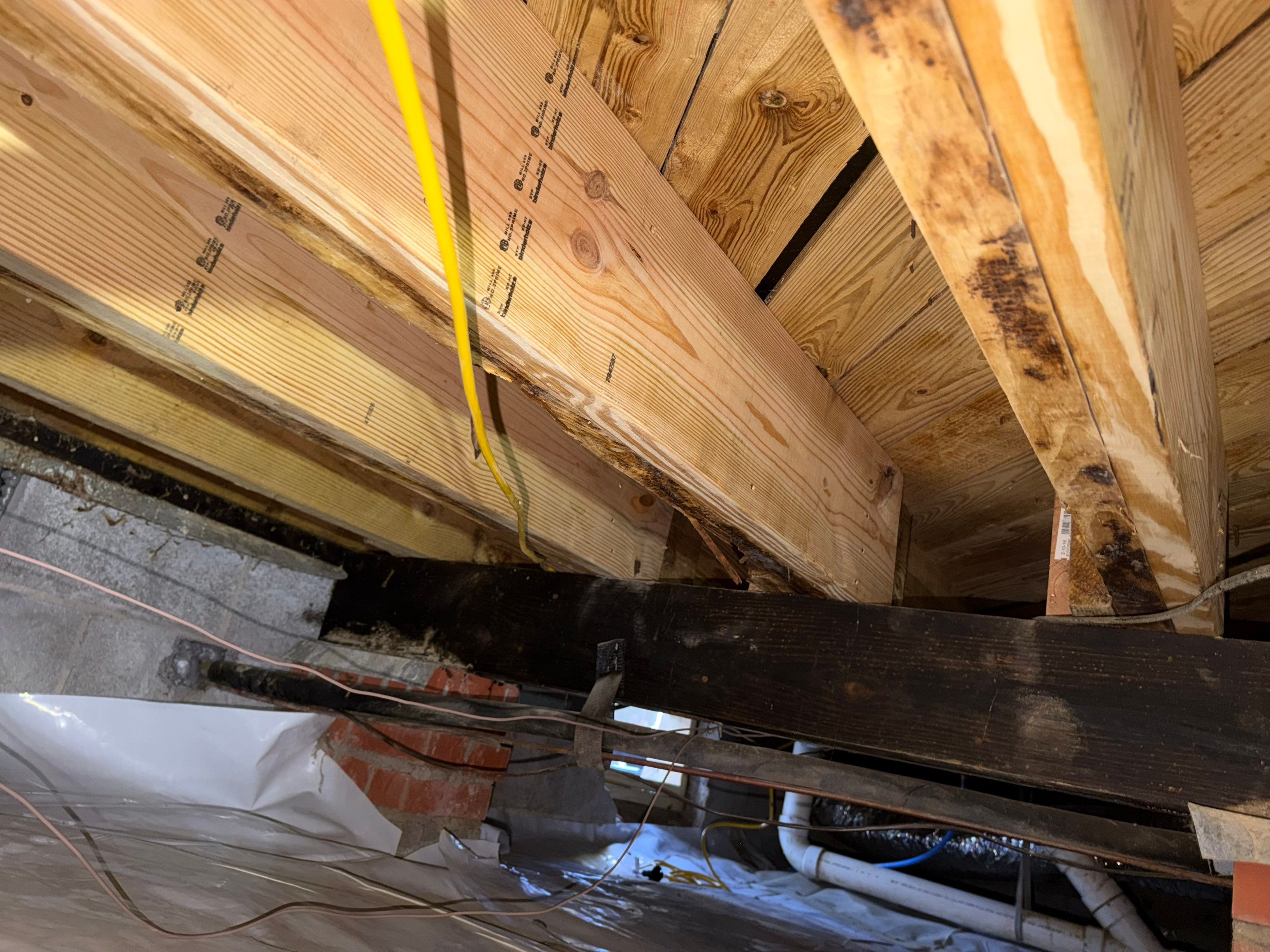 Project in Smithfield by Patriot Crawl Space Repairs