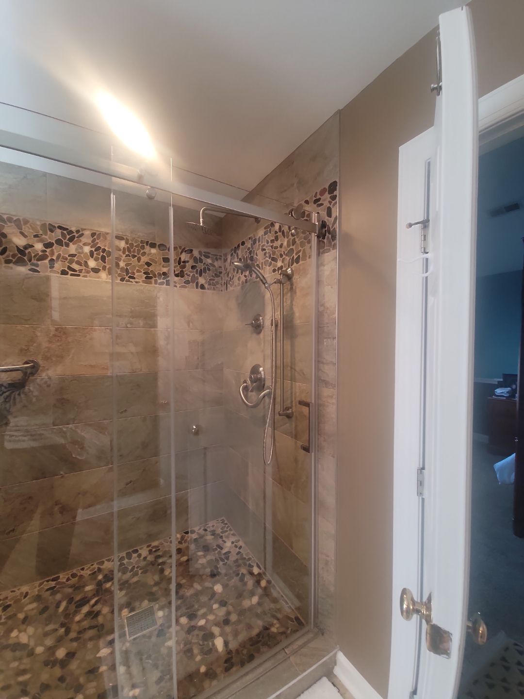 Holly Springs Stunning Shower Remodel by Elite Remodeling and Design LLC