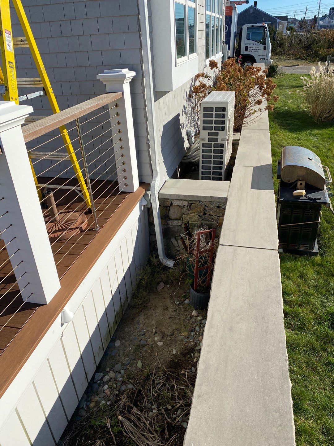Humarock, Ma Gutter Installation using 5" K-Style Aluminum Gutter by Gutter Pro Enterprises