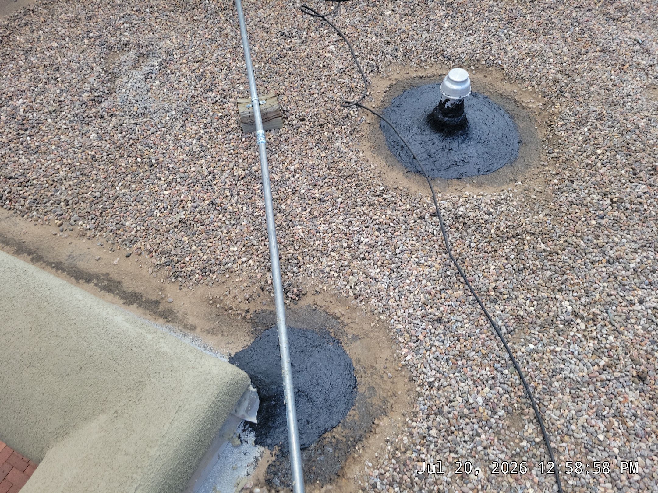 Tar and Gravel Roof Maintenance and Penetration Sealing in Albuquerque by Doyle Roof Masters Inc