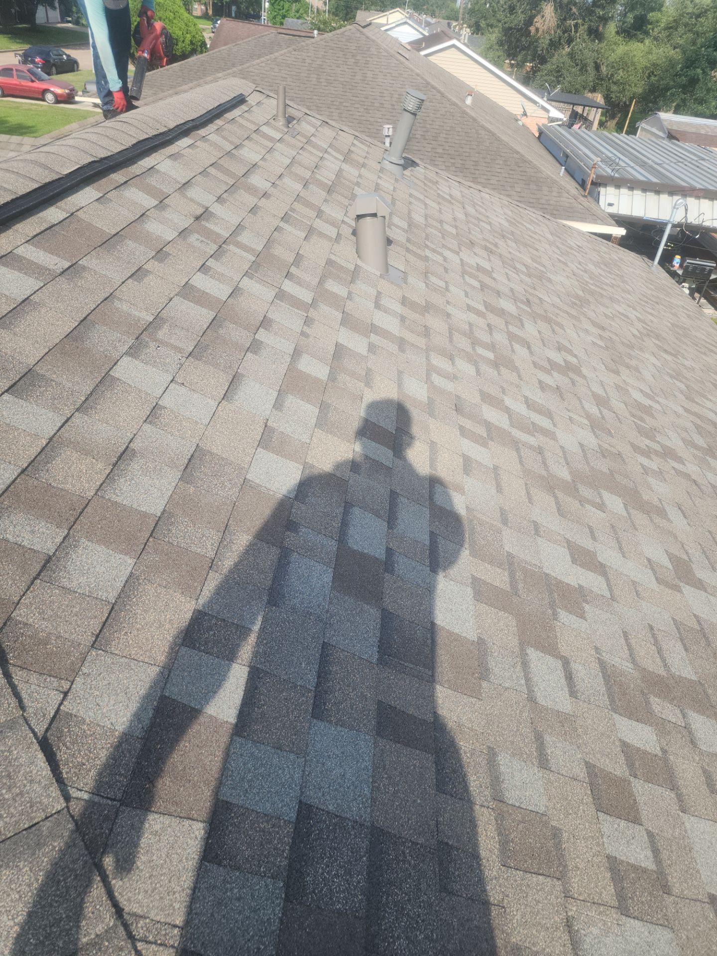 Residential Roofing Installation using Owen's Corning Duration (Lifetime) Shingles by Roof Repair Company