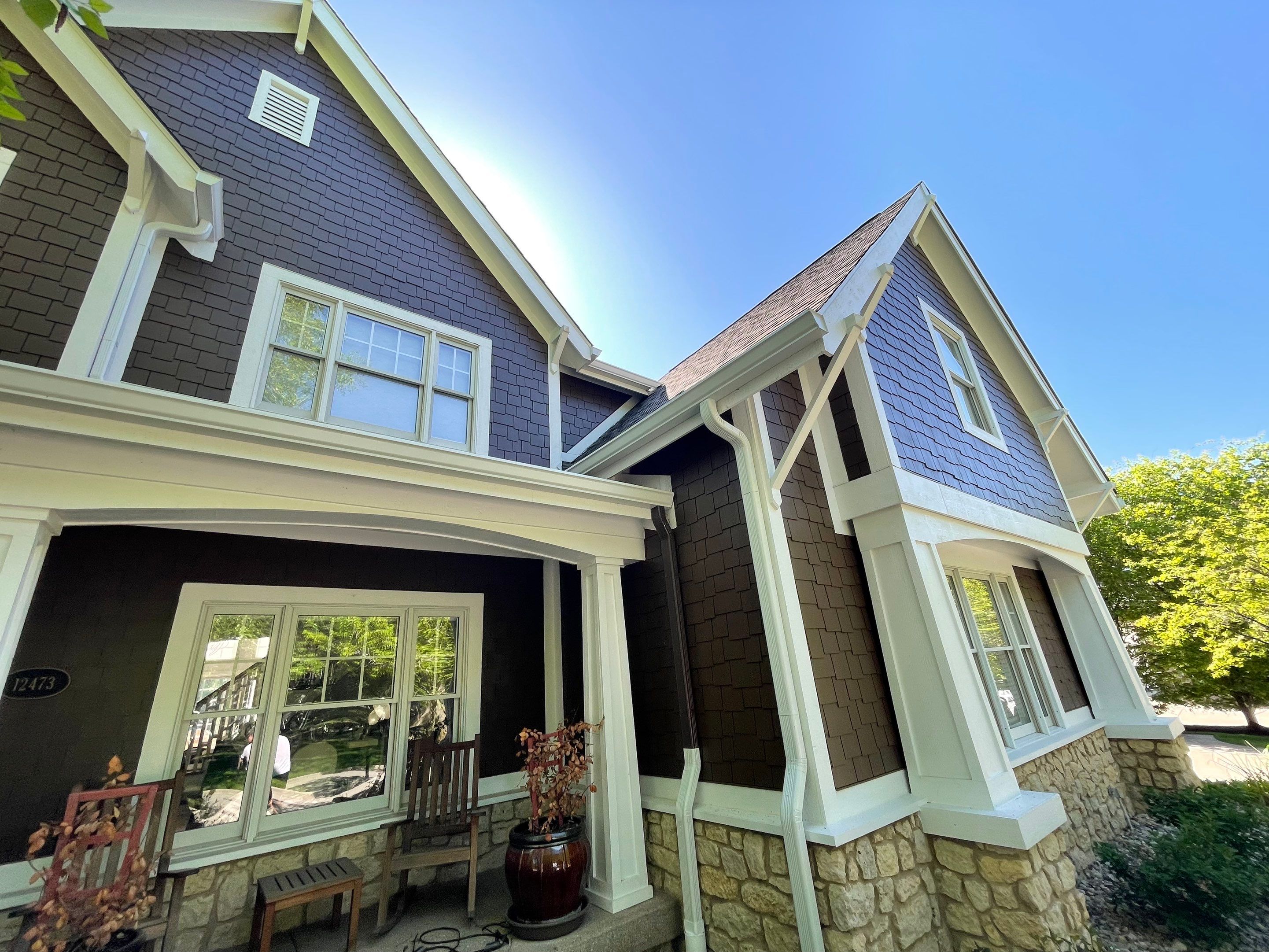 Roof Damage using Owens Corning Duration Storm by 317 Roofing & Restorations