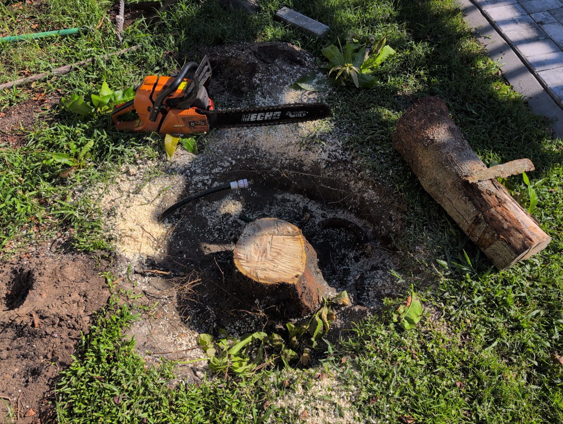 Stump Removal by
M.A.B. Landscaping & Property Maintenance