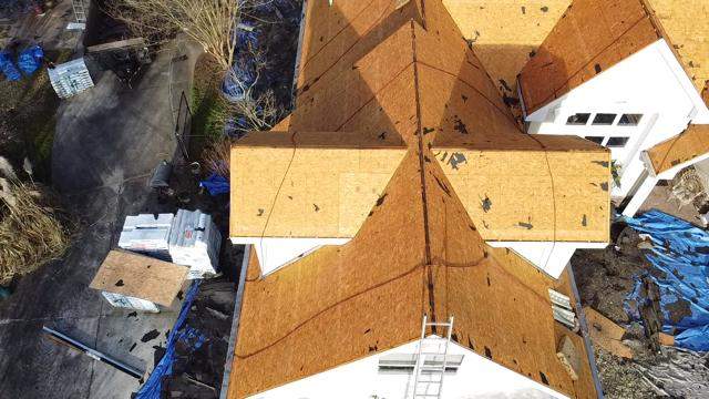 Reroof paid for by the insurance company. by Galian Roofing LLC
