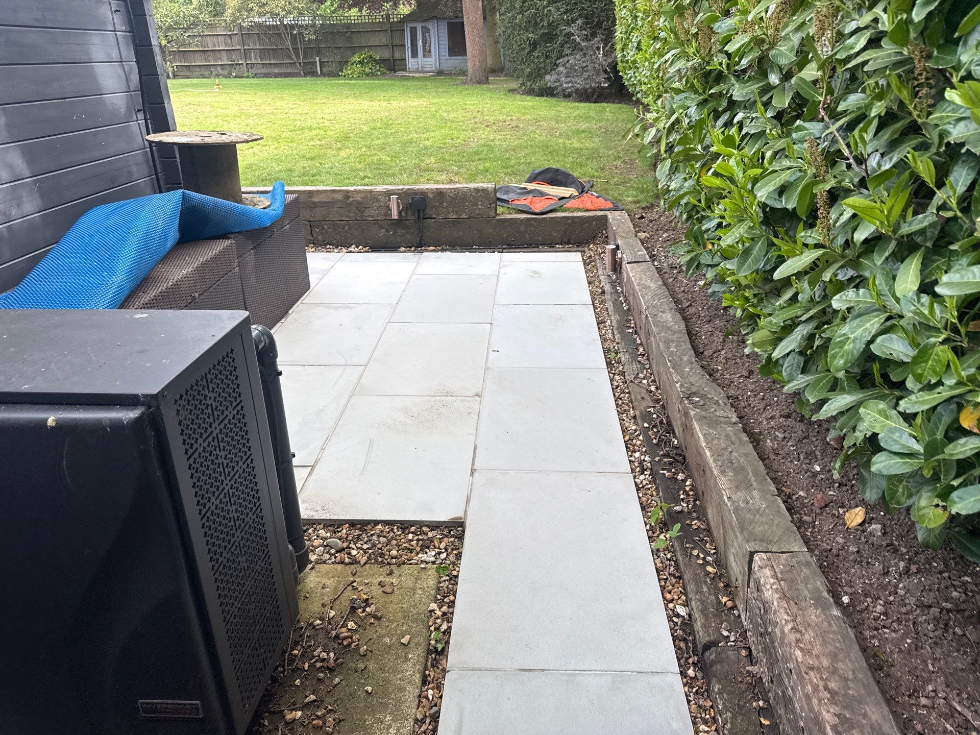 Patio and Pagola clean by Ges Exterior Cleaning ltd