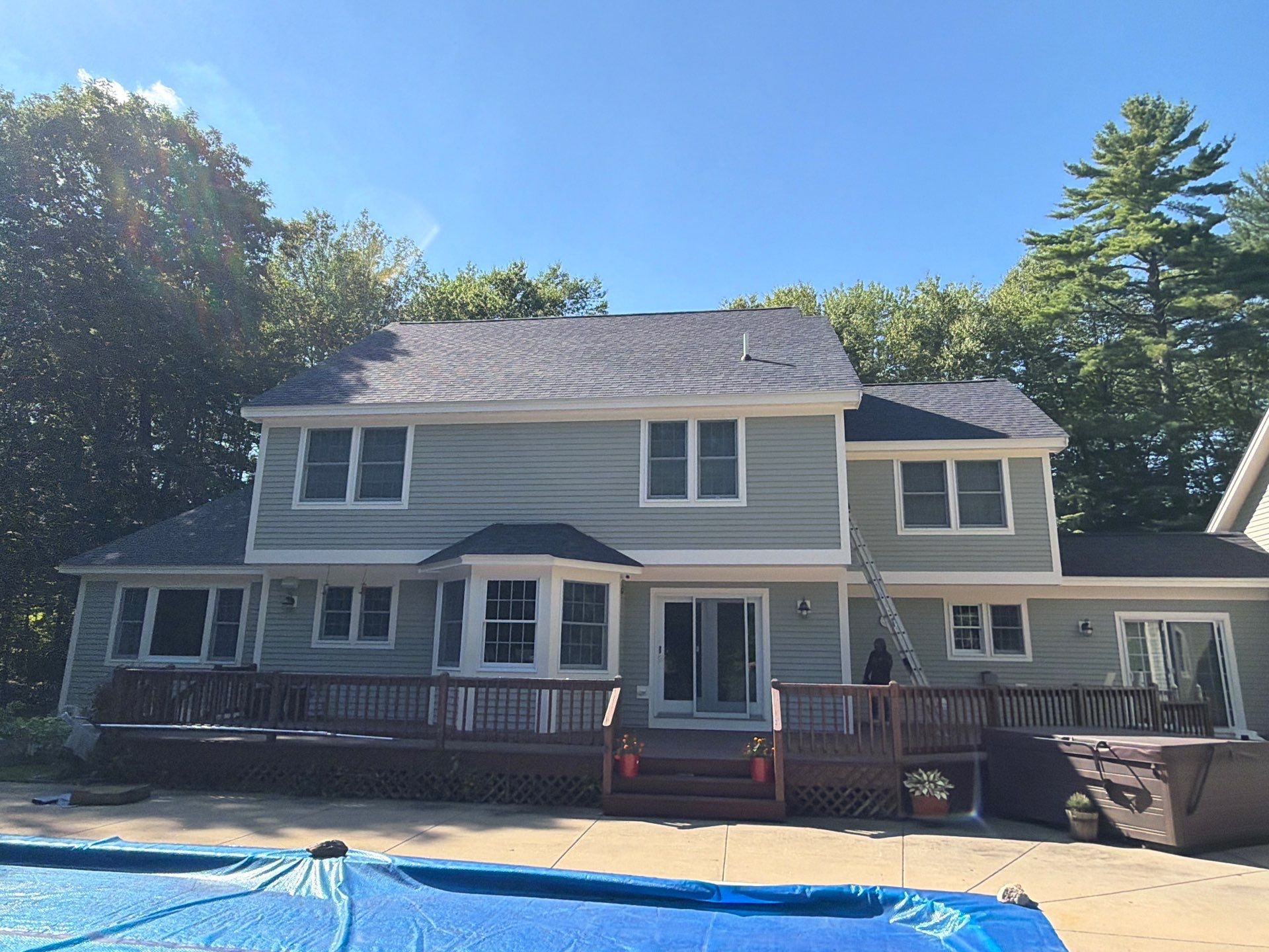 š IKO Roof Transformation in Berwick, Maine! š²šØ by Tall pine roofing