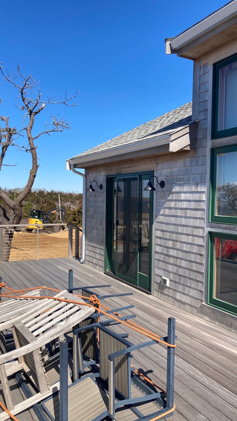 Gutter Installation using 5" K-Style Galvalume Gutter by Gutter Pro Enterprises